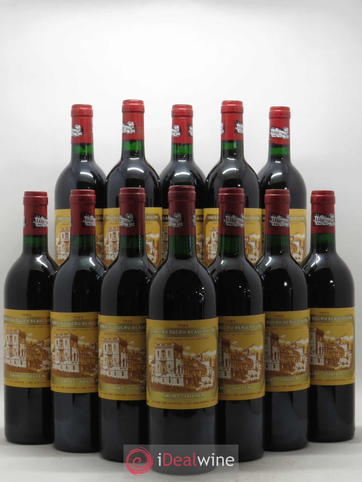 Château Ducru Beaucaillou 2ème Grand Cru Classé 1985 - Lot de 12 bouteilles - 0