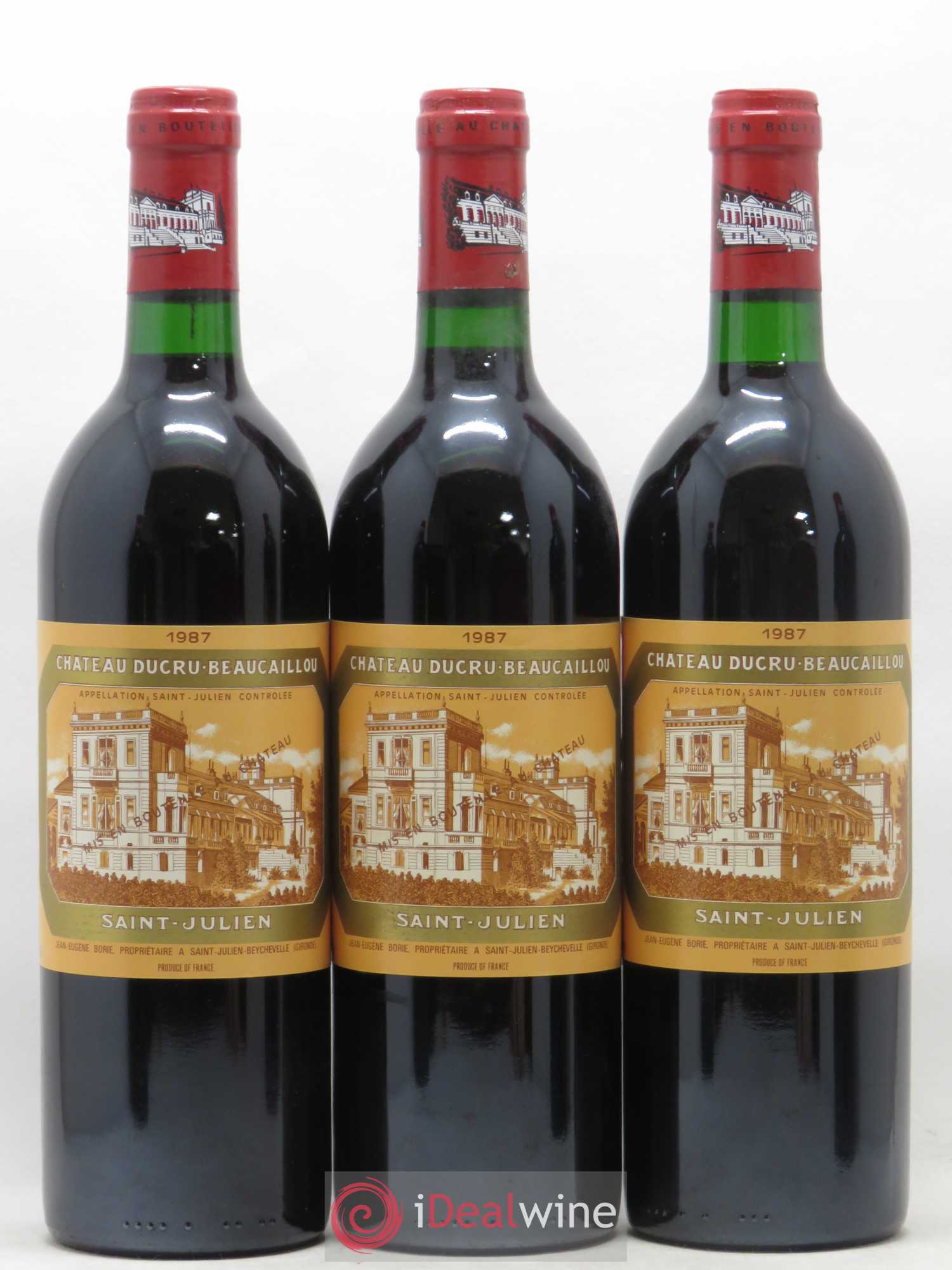 Château Ducru Beaucaillou 2ème Grand Cru Classé 1987 - Lot de 12 bouteilles - 3