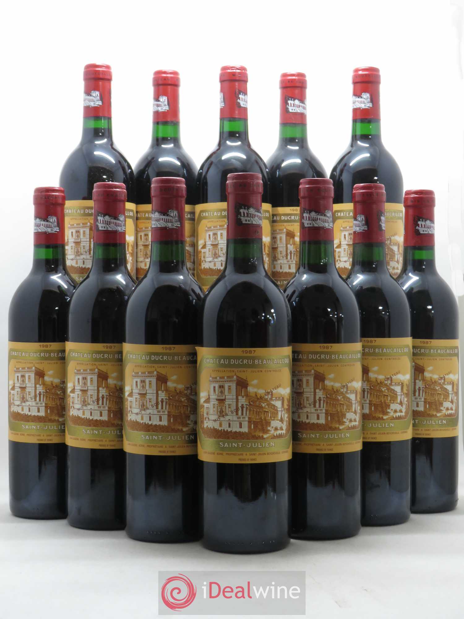 Château Ducru Beaucaillou 2ème Grand Cru Classé 1987 - Lot de 12 bouteilles - 0