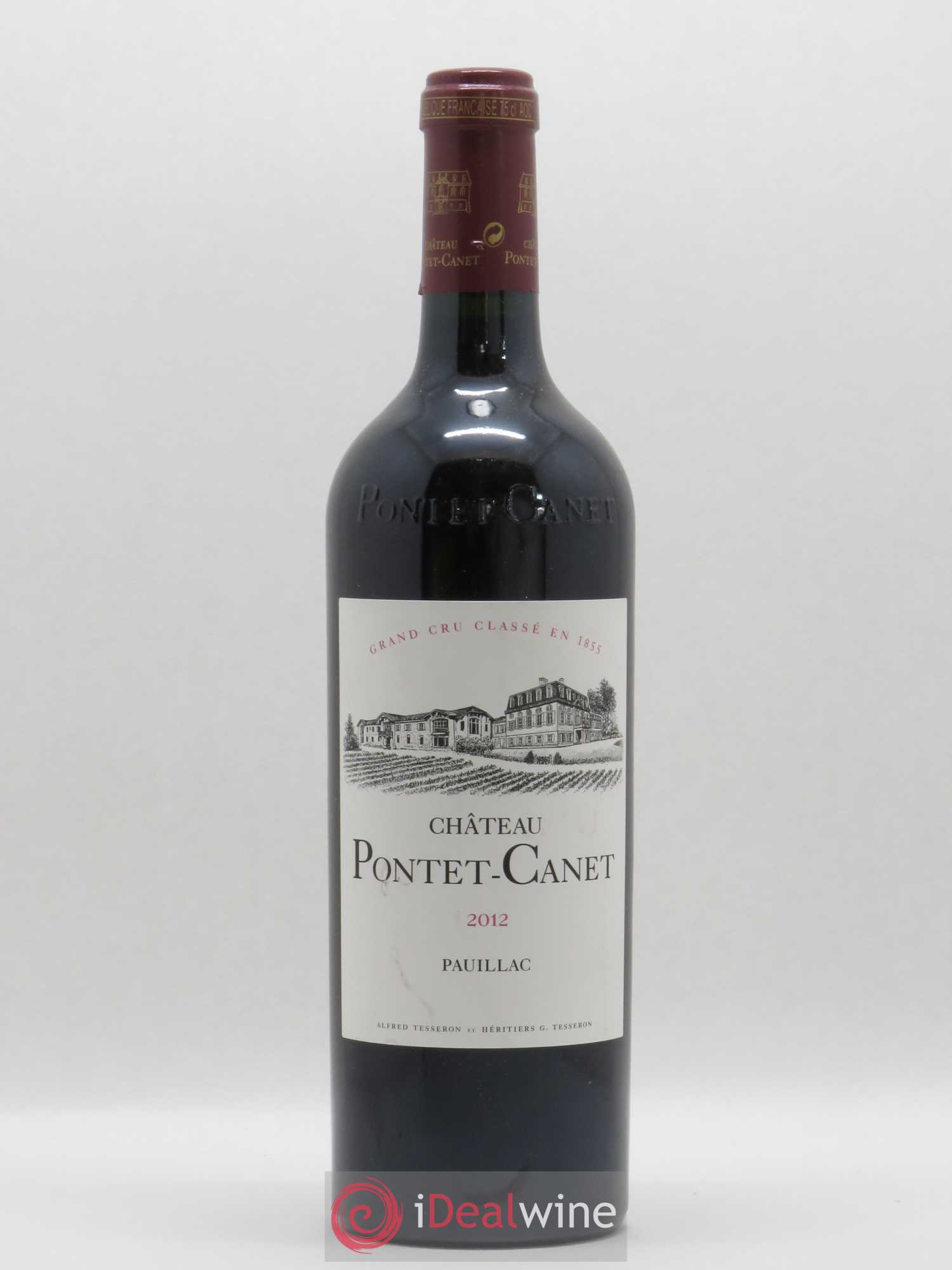 Château Pontet Canet 5ème Grand Cru Classé (sans prix de réserve) 2012 - Lot de 1 bouteille - 0