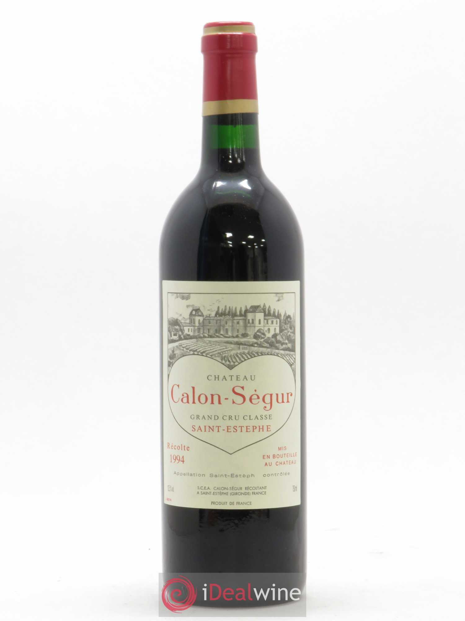 Château Calon Ségur 3ème Grand Cru Classé (sans prix de réserve) 1994 - Lot de 1 bouteille - 0