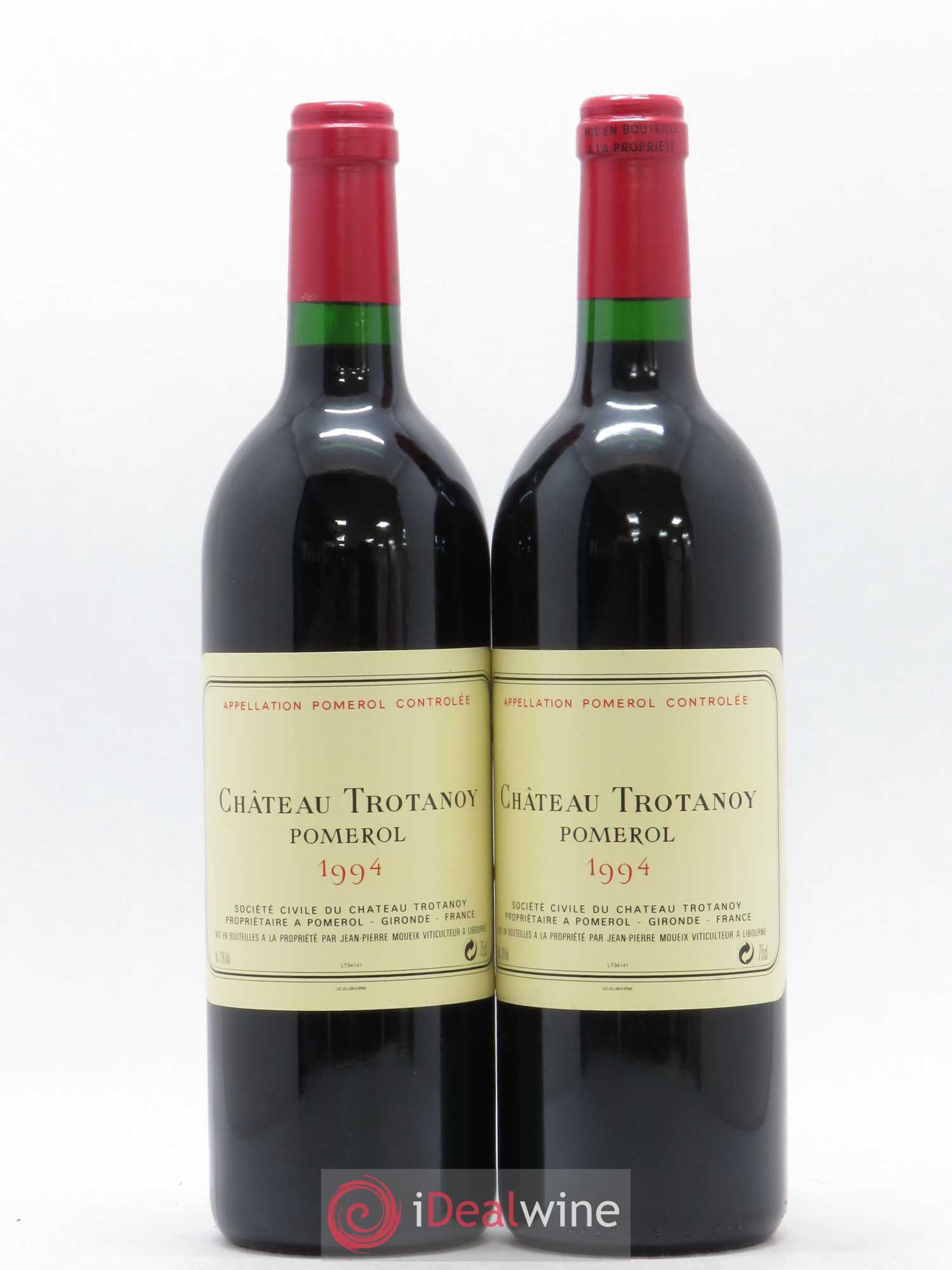 Château Trotanoy (sans prix de réserve) 1994 - Lot de 2 bouteilles - 0