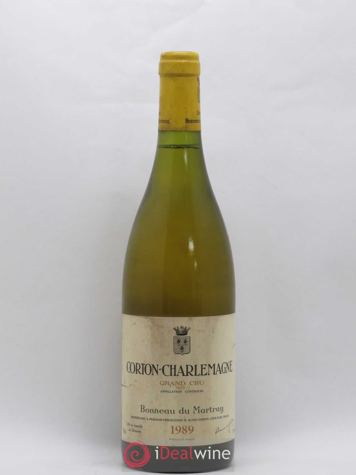 Corton-Charlemagne Grand Cru Bonneau du Martray (Domaine) (sans prix de réserve) 1989 - Lot de 1 bouteille - 0
