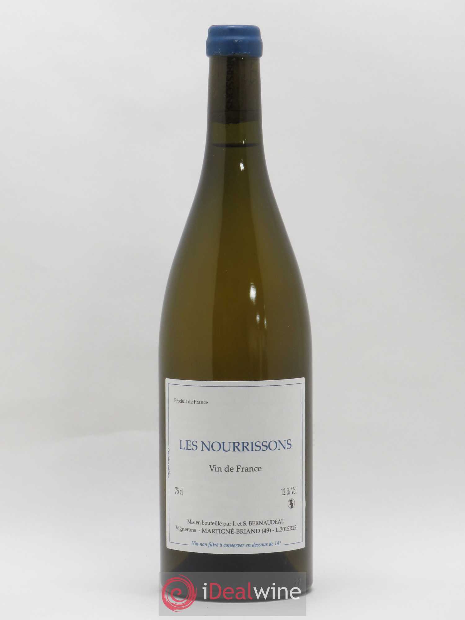 Vin de France Les Nourrissons Stéphane Bernaudeau (sans prix de réserve) 2015 - Lot de 1 bouteille - 0