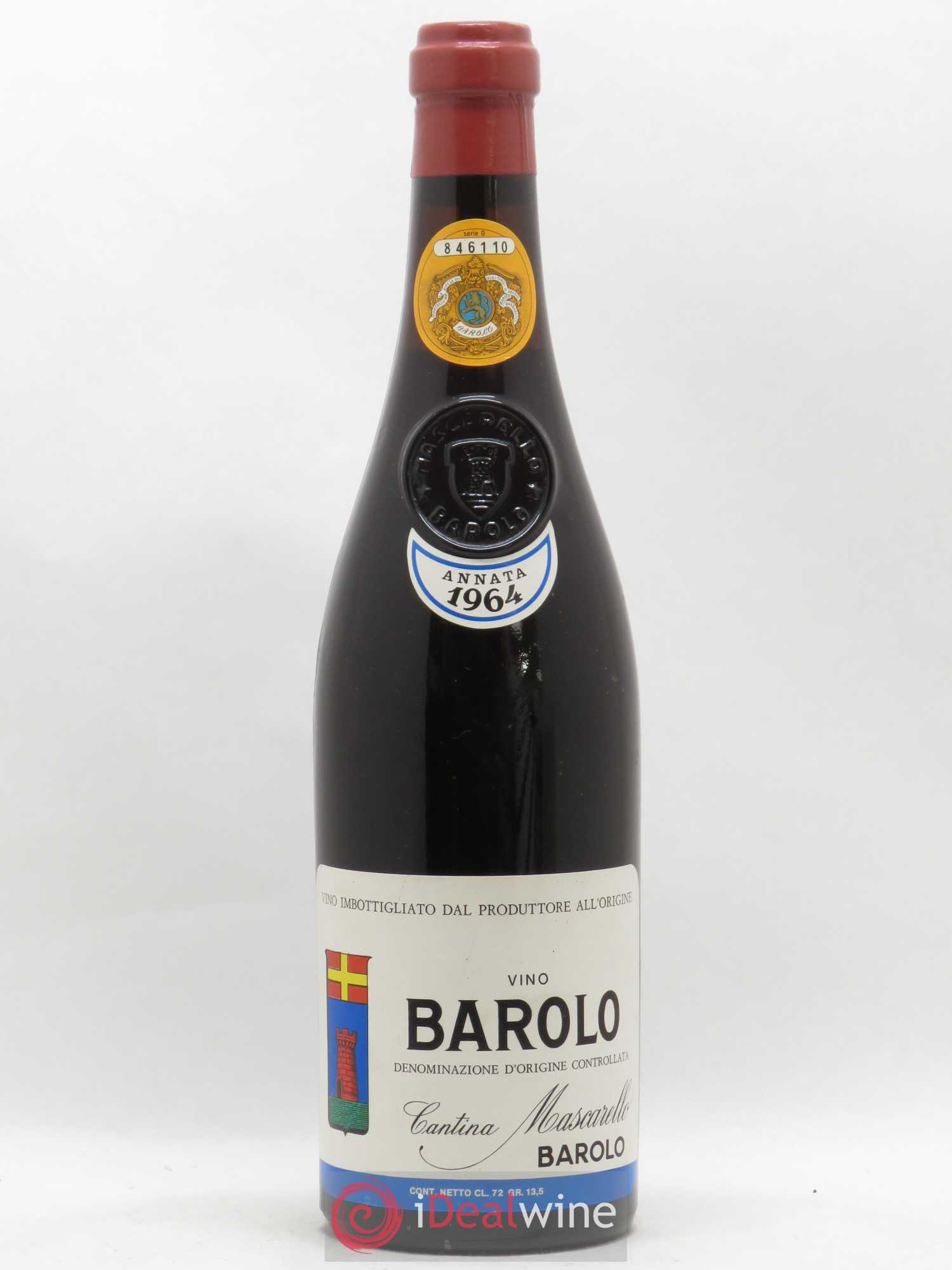 Barolo 1964 - Posten von 1 Flasche - 0