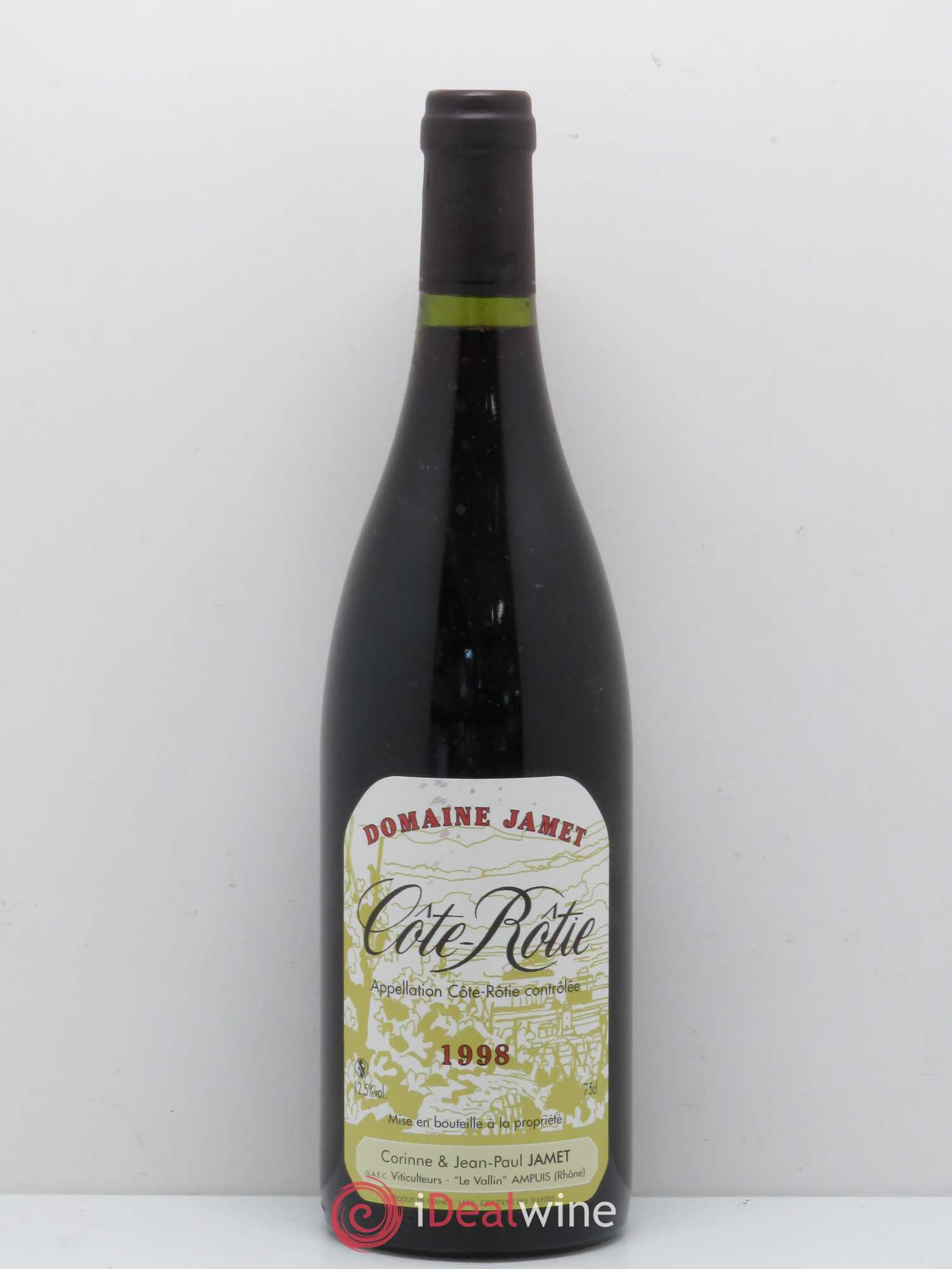 Côte-Rôtie Jamet (Domaine) (sans prix de réserve) 1998 - Lot de 1 bouteille - 0