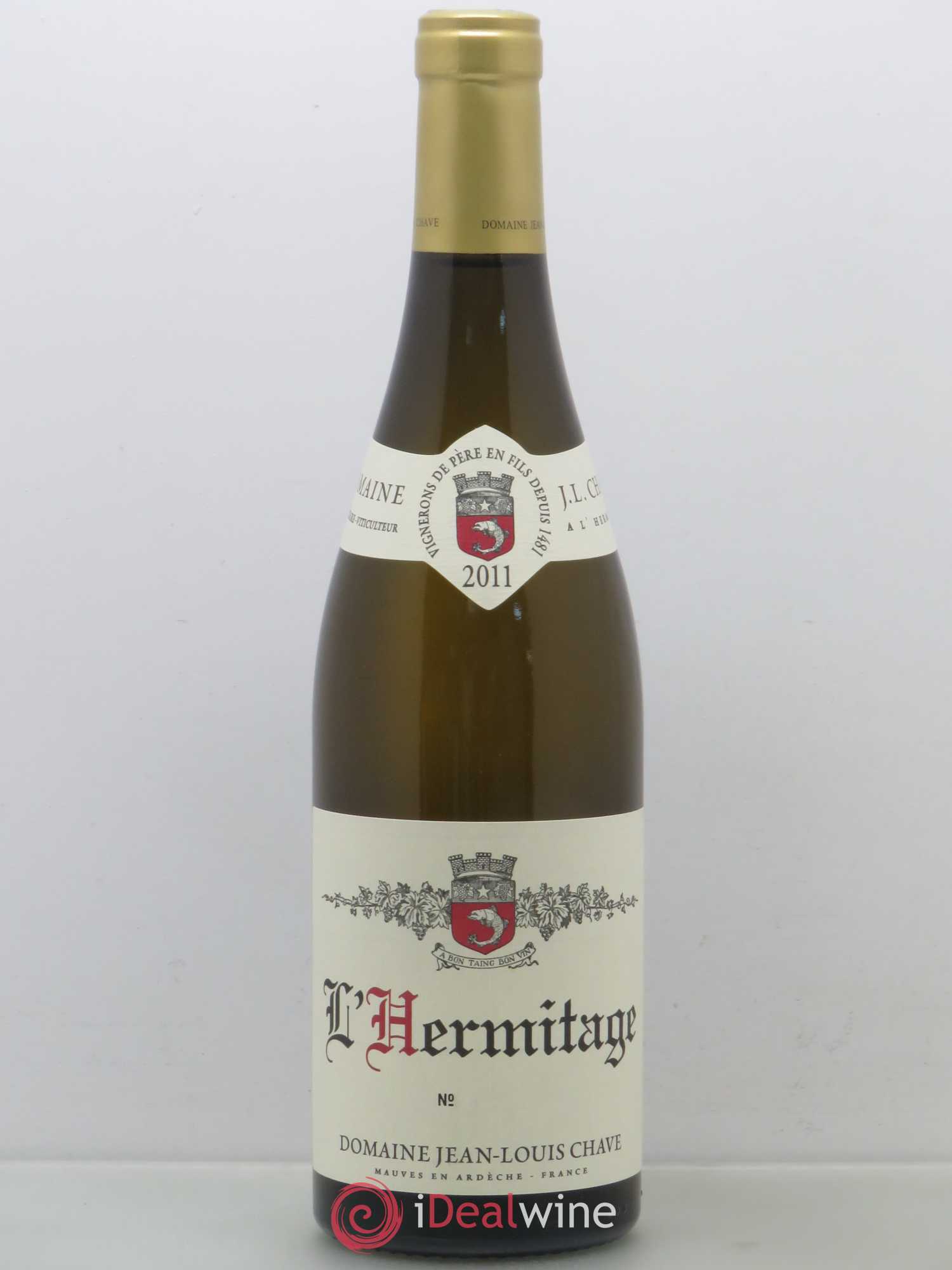 Hermitage Jean-Louis Chave (sans prix de réserve) 2011 - Lot de 1 bouteille - 0