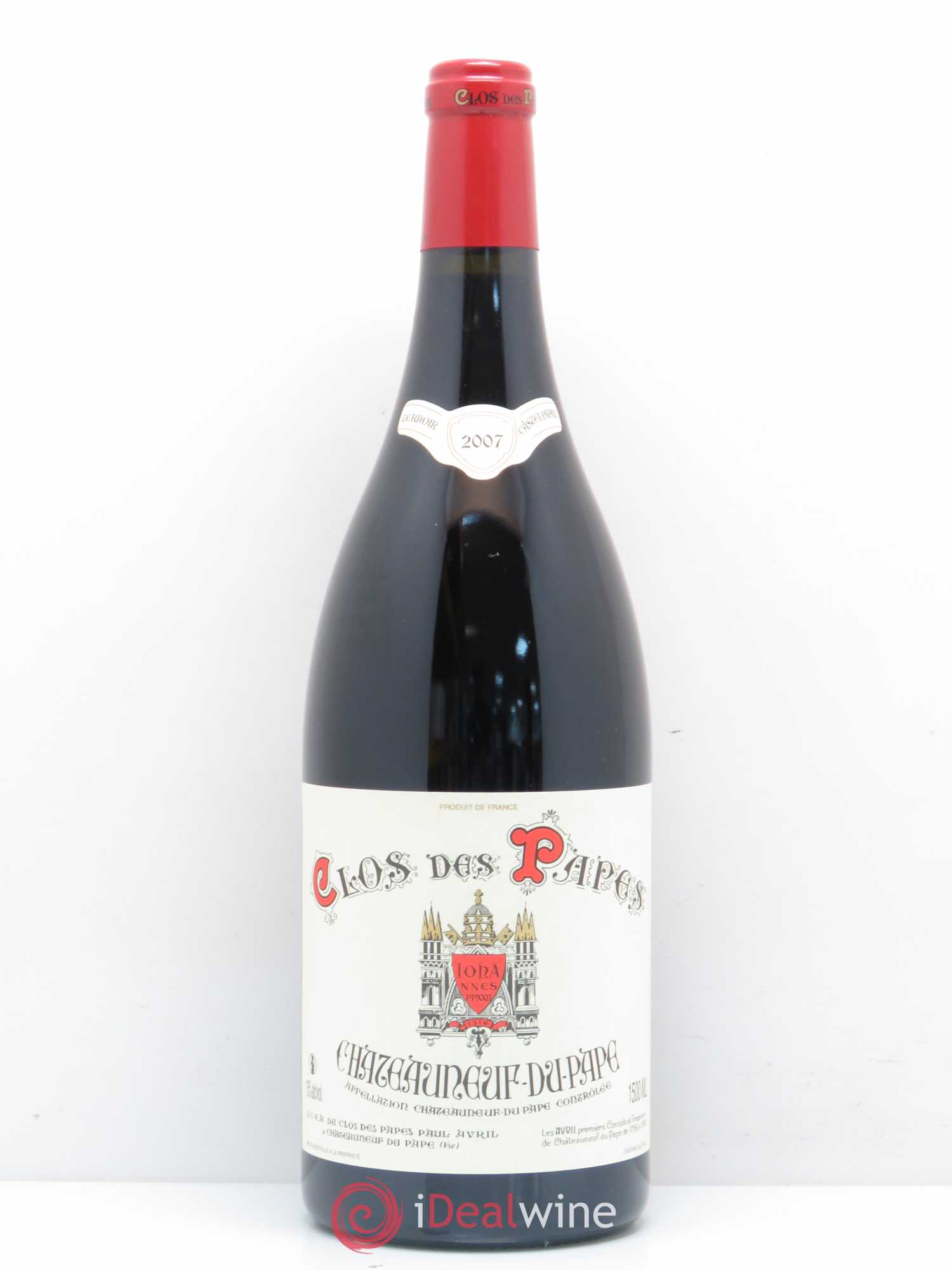 Châteauneuf-du-Pape Clos des Papes - Paul Avril (senza prezzo di riserva) 2007 - Lotto di 1 magnum - 0