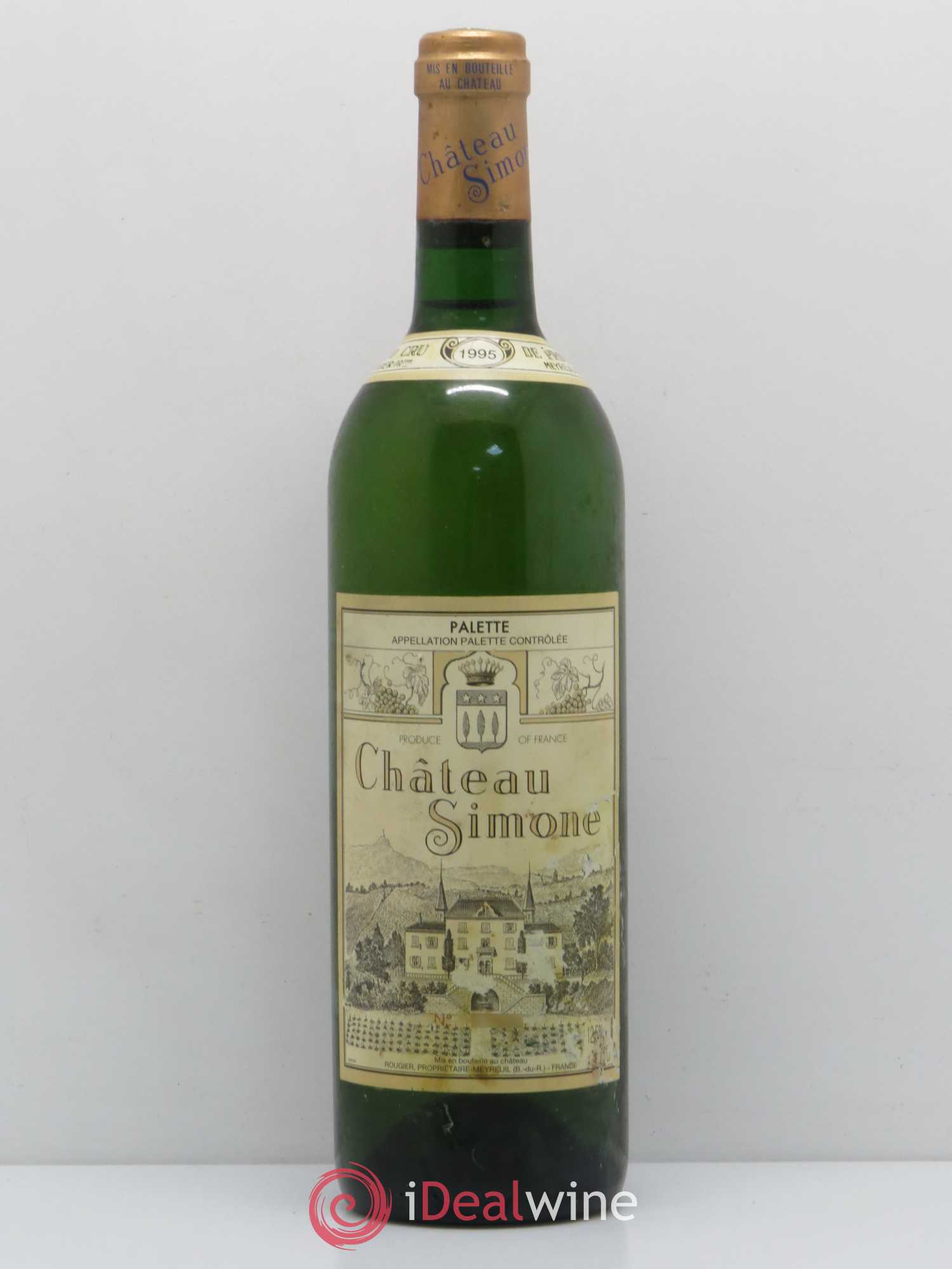 Palette Château Simone Famille Rougier (sans prix de réserve) 1995 - Lot de 1 bouteille - 0