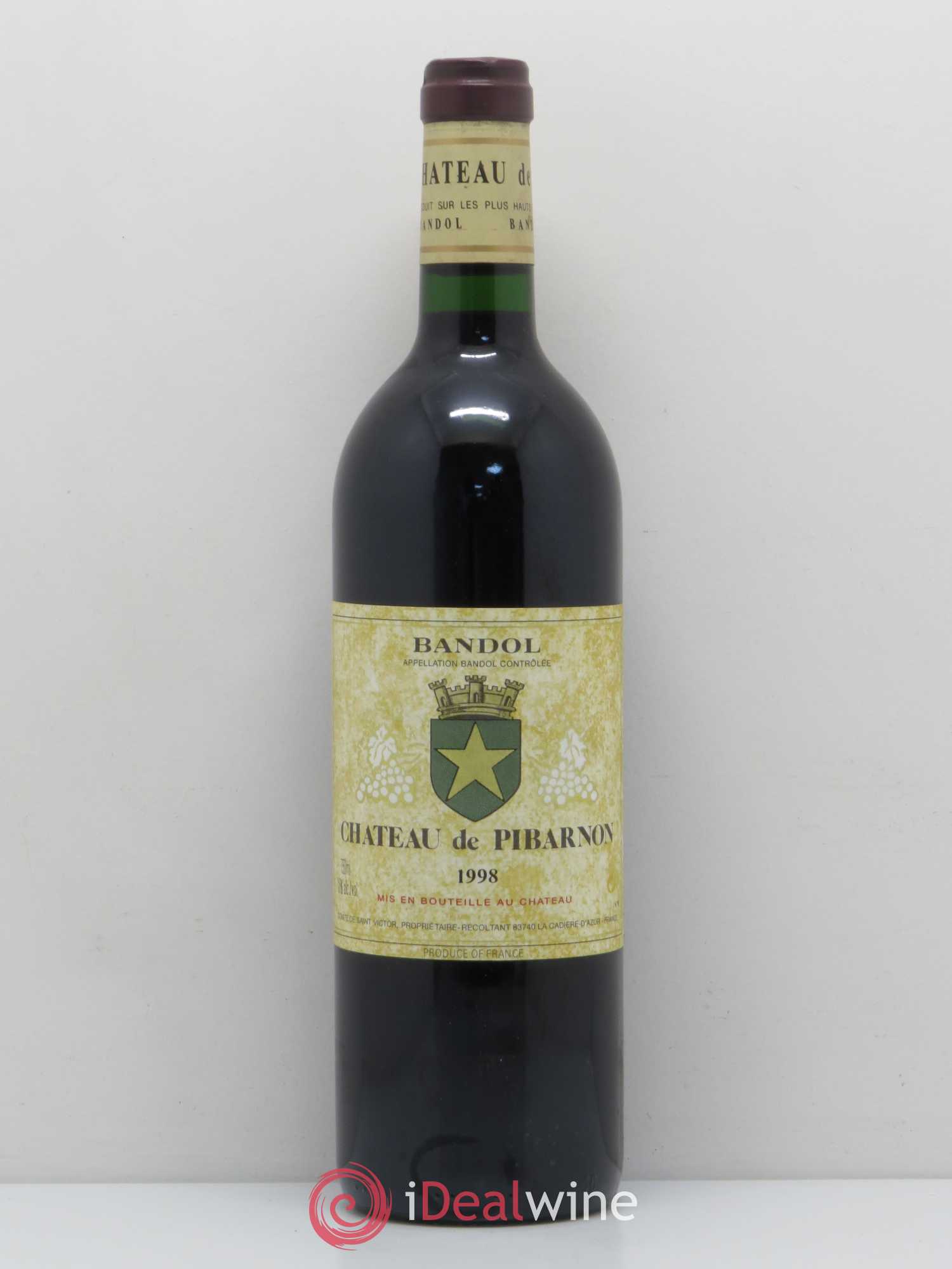 Bandol Château de Pibarnon Comte de Saint-Victor (sans prix de réserve) 1998 - Lot de 1 bouteille - 0