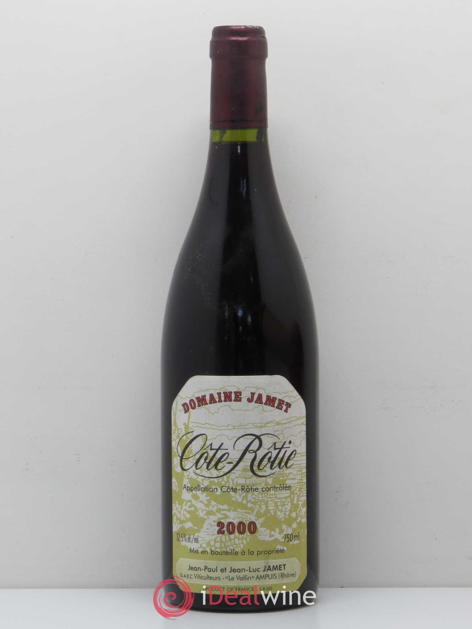 Côte-Rôtie Jamet (Domaine) (sans prix de réserve) 2000 - Lot de 1 bouteille - 0