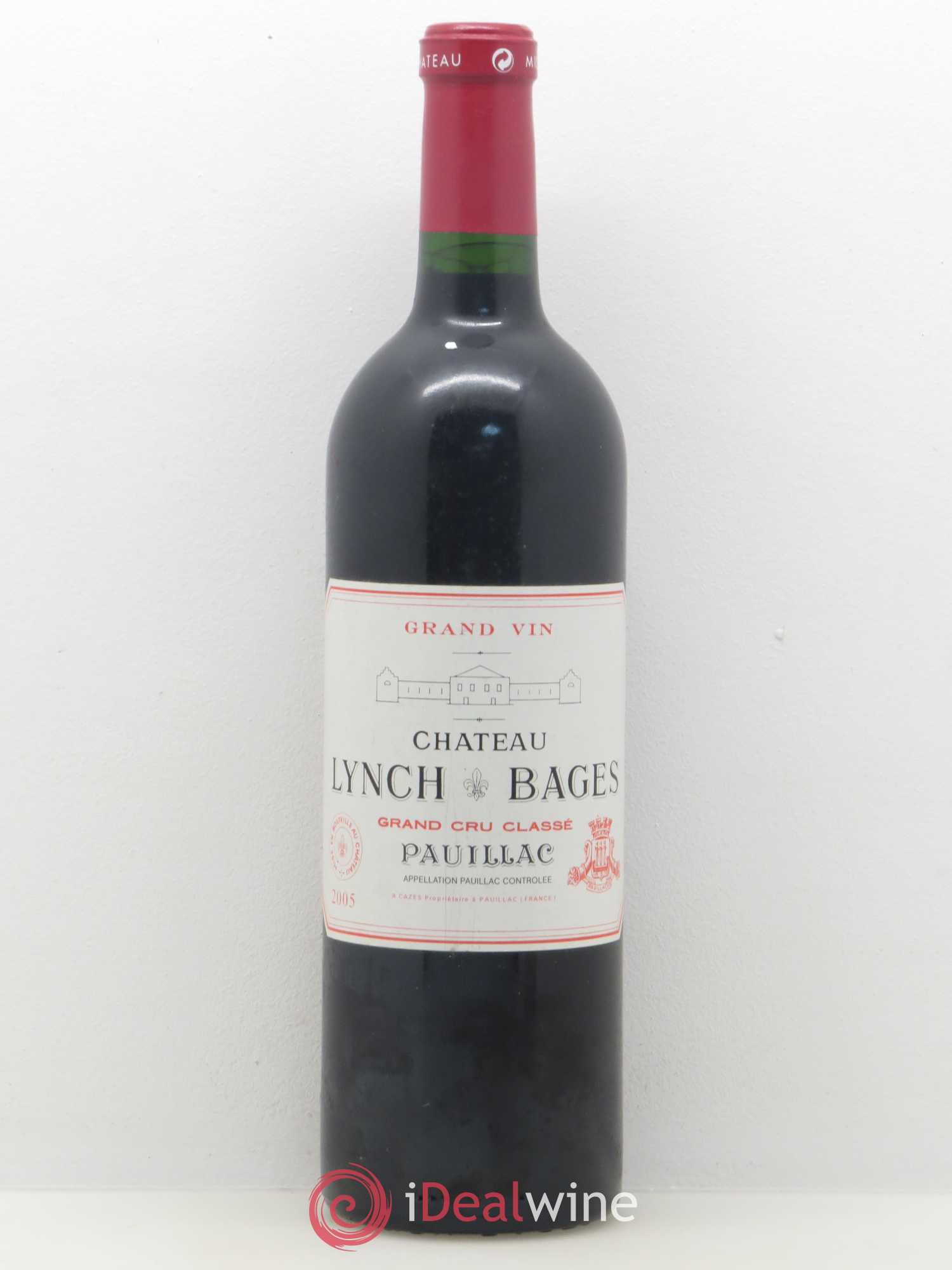 Château Lynch Bages 5ème Grand Cru Classé (sans prix de réserve) 2005 - Lot de 1 bouteille - 0