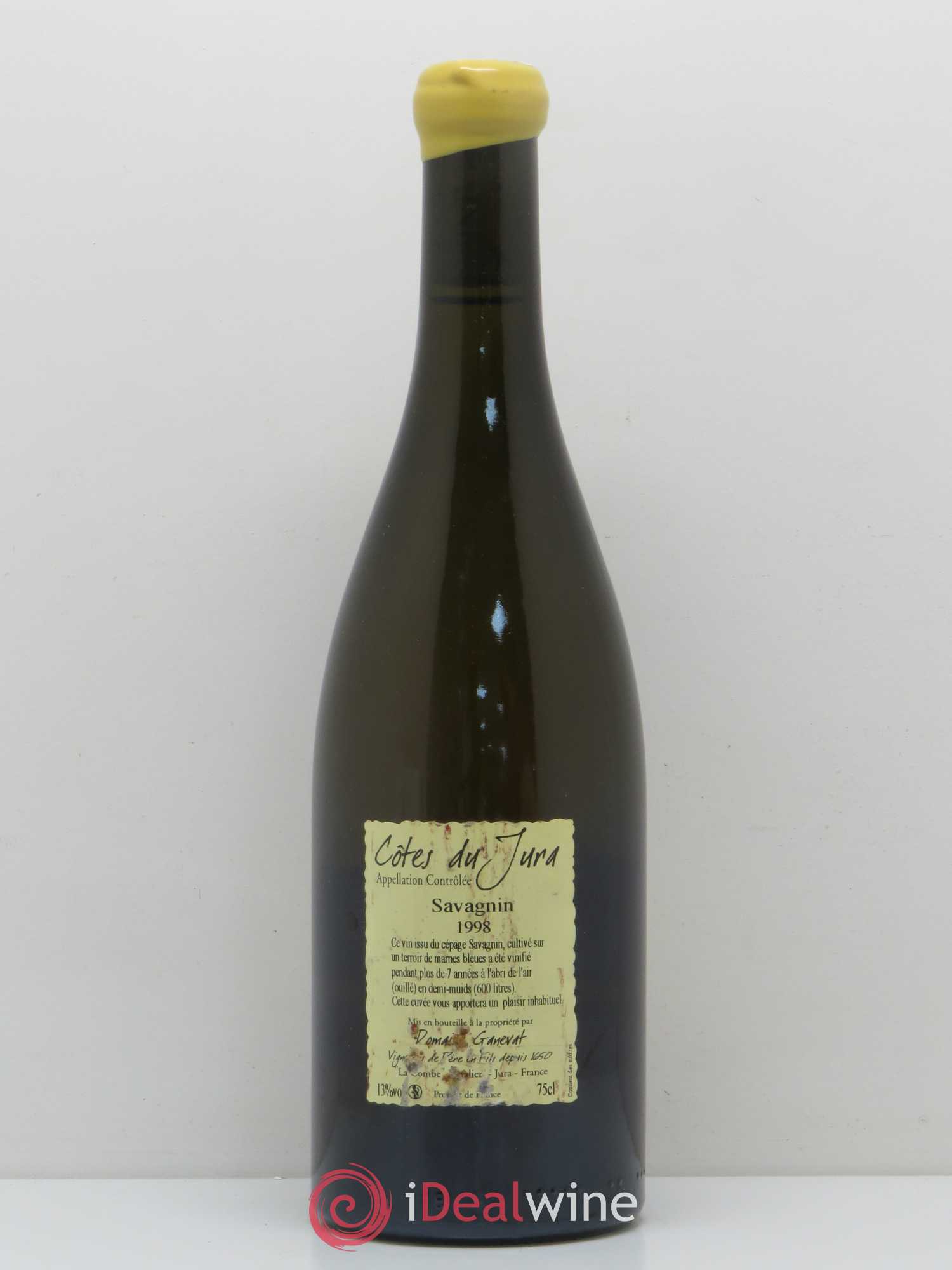 Côtes du Jura Les Vignes de mon Père Jean-François Ganevat (Domaine)  (sans prix de réserve) 1998 - Lot de 1 bouteille - 1