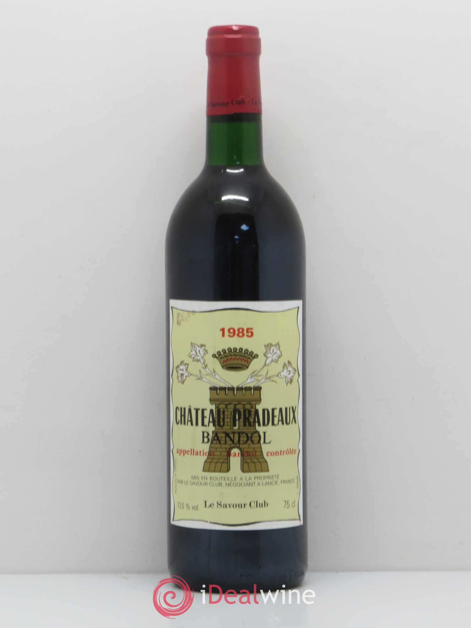 Bandol Château Pradeaux Famille Portalis (sans prix de réserve) 1985 - Lot de 1 bouteille - 0