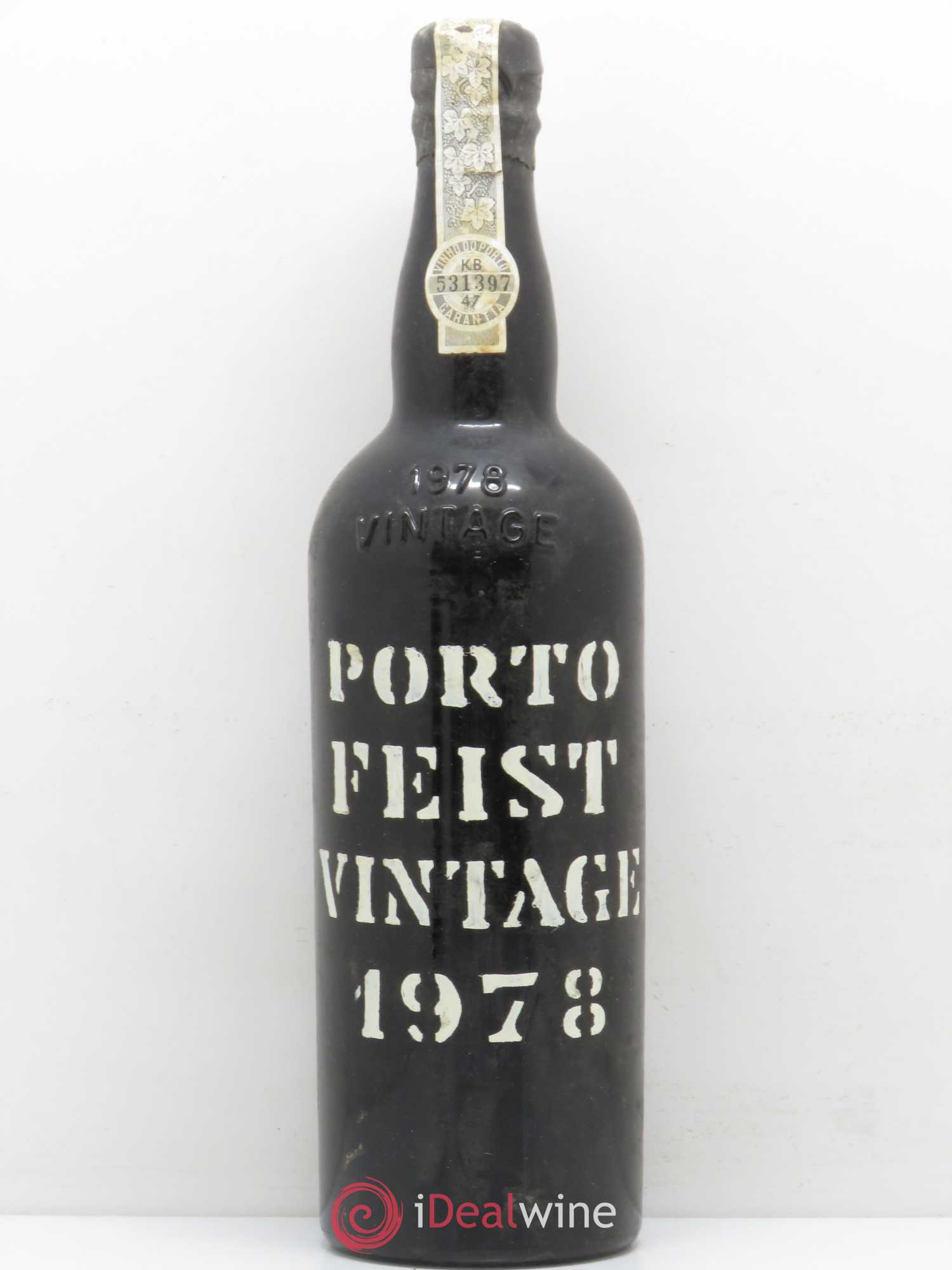 Porto Feist Vintage (sans prix de réserve) 1978 - Posten von 1 Flasche - 0