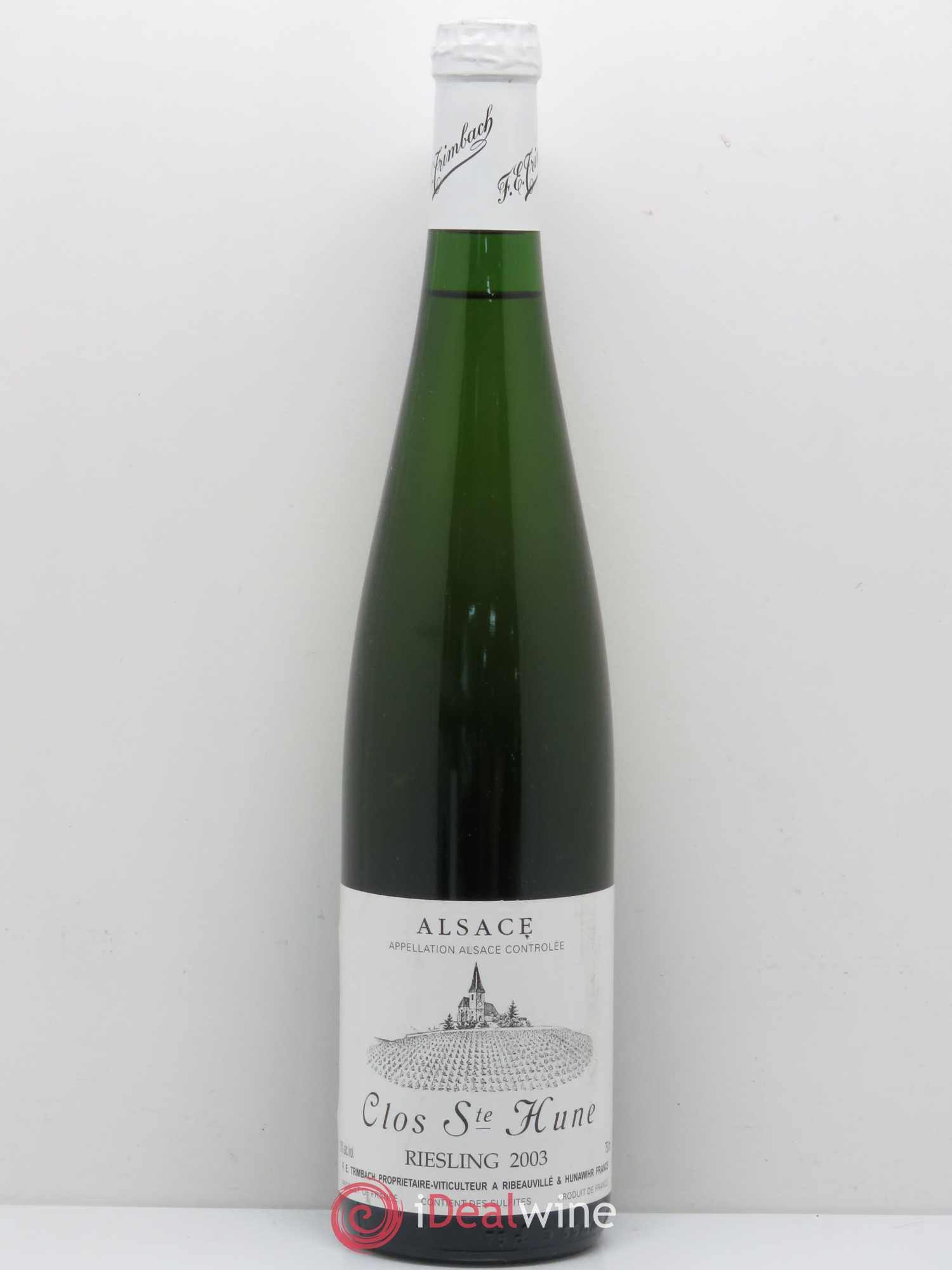 Alsace Riesling Clos Sainte-Hune Trimbach (Domaine) (senza prezzo di riserva) 2003 - Lotto di 1 bottiglia - 0