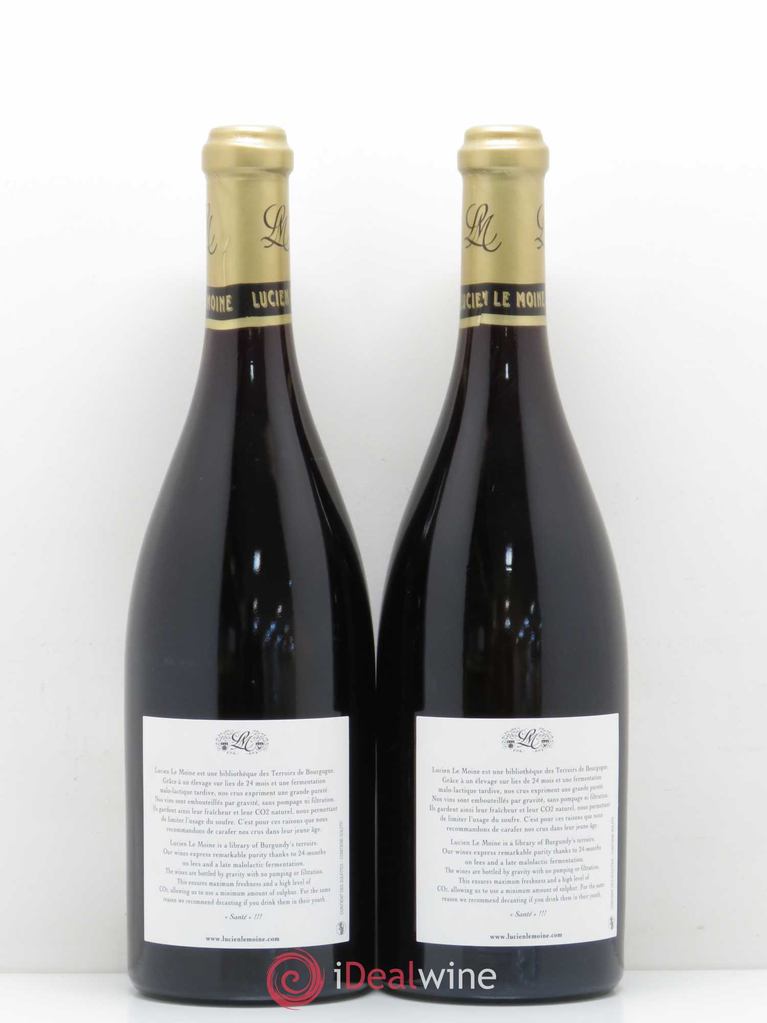 Clos de la Roche Grand Cru Lucien Le Moine (sans prix de réserve) 2015 - Posten von 2 Flaschen - 1