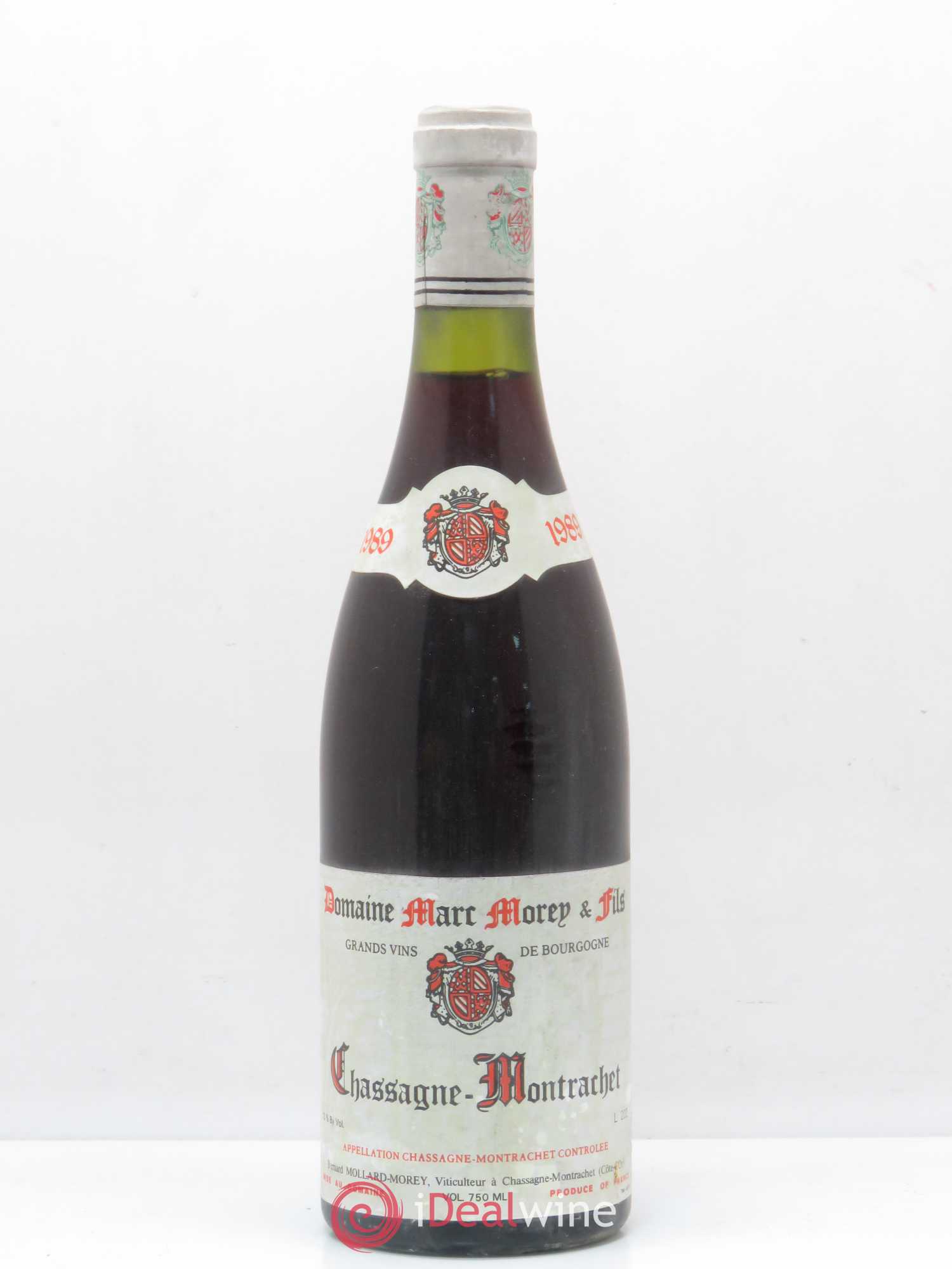 Chassagne-Montrachet Domaine Marc Morey et fils (sans prix de réserve) 1989 - Posten von 1 Flasche - 0