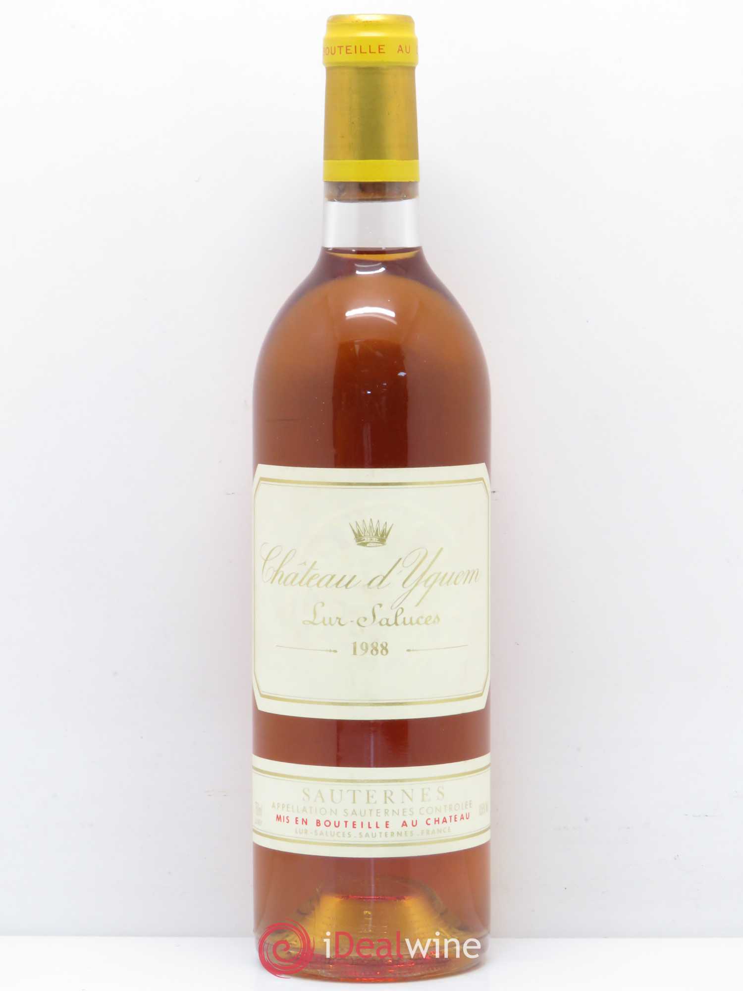 Château d' Yquem 1er Cru Classé Supérieur (senza prezzo di riserva) 1988 - Lotto di 1 bottiglia - 0