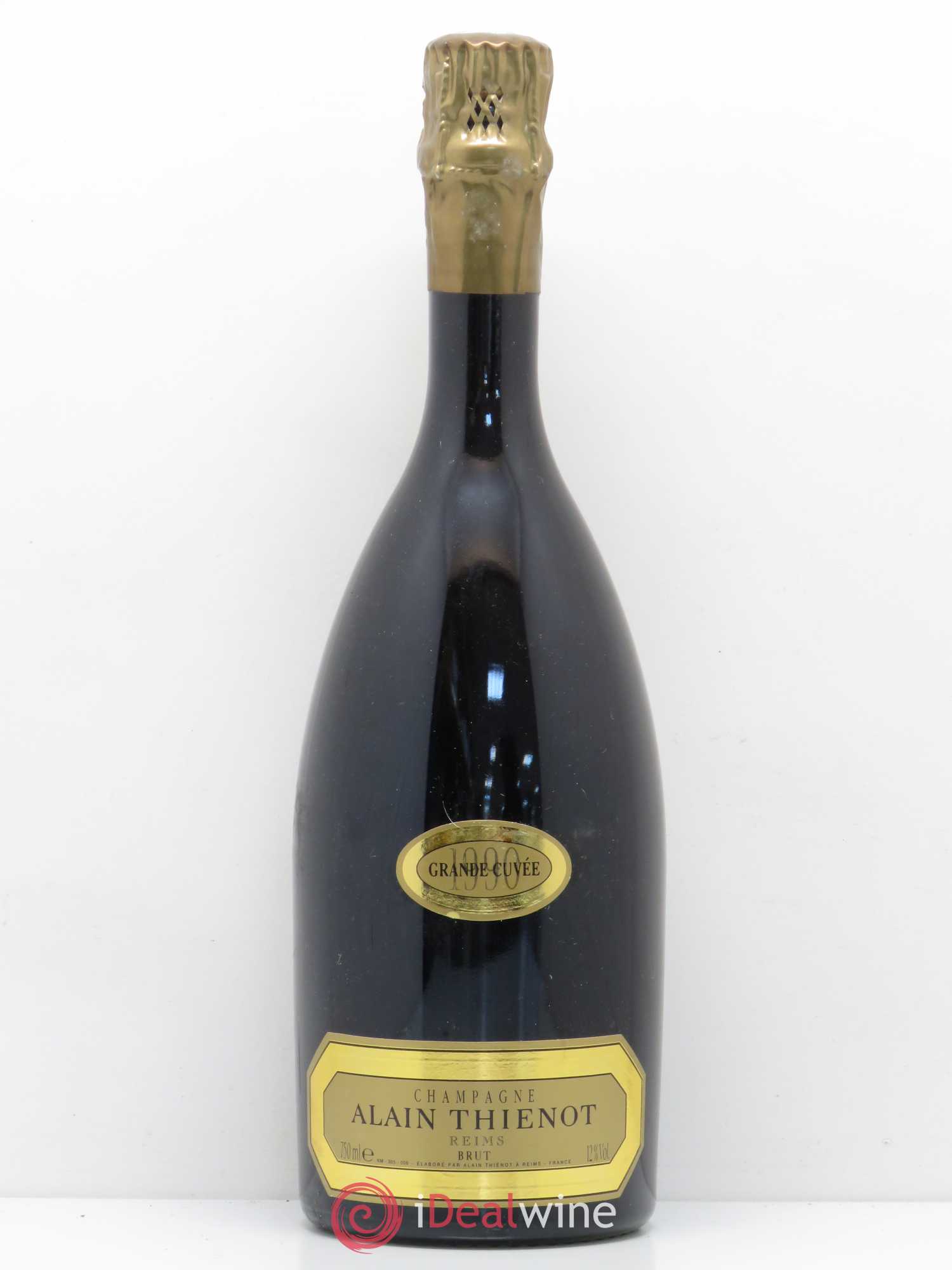 Champagne Brut Thiénot Grand Cuvée (sans prix de réserve) 1990 - Posten von 1 Flasche - 0