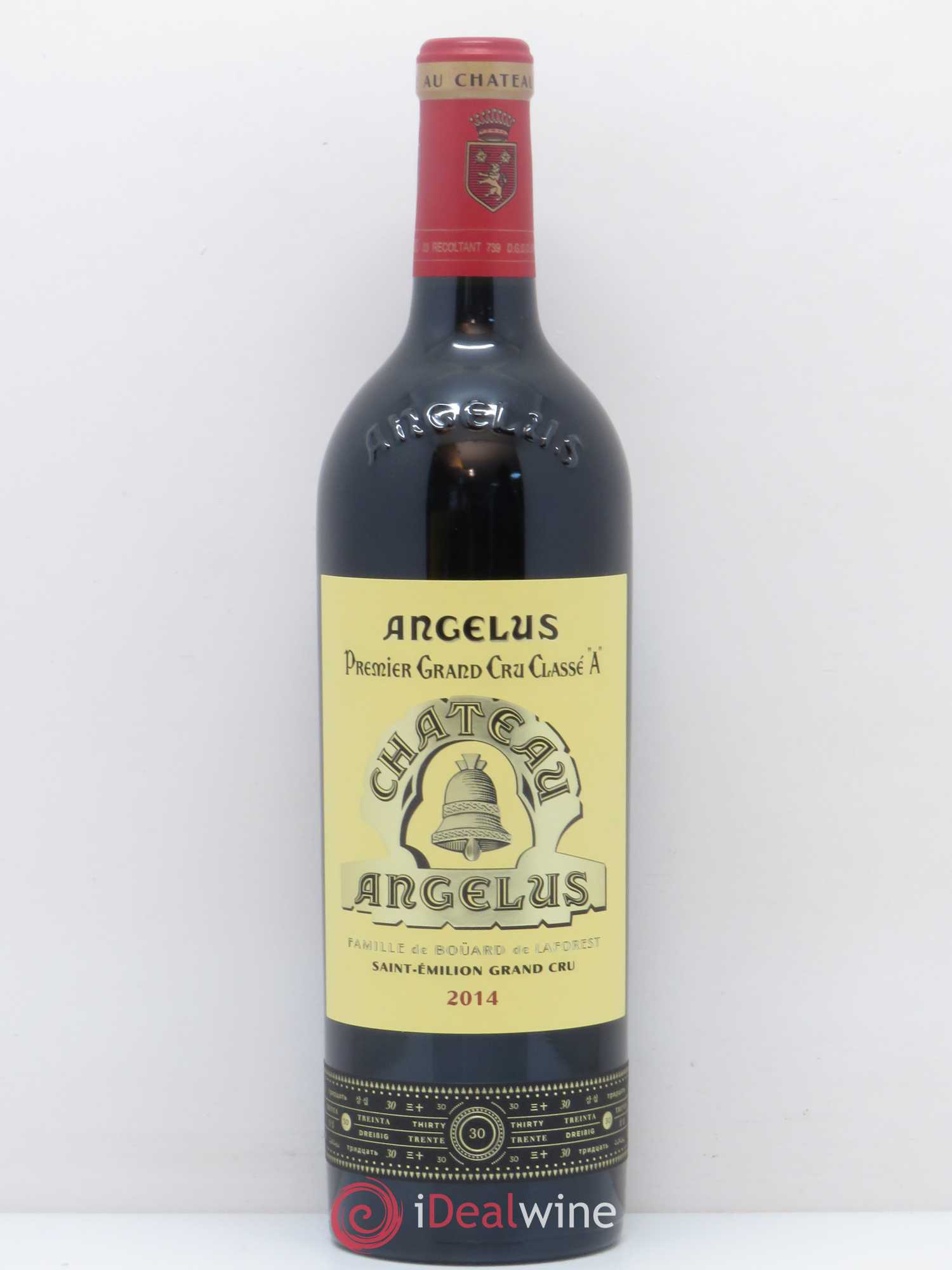 Château Angélus 1er Grand Cru Classé A (sans prix de réserve) 2014 - Lot de 1 bouteille - 0