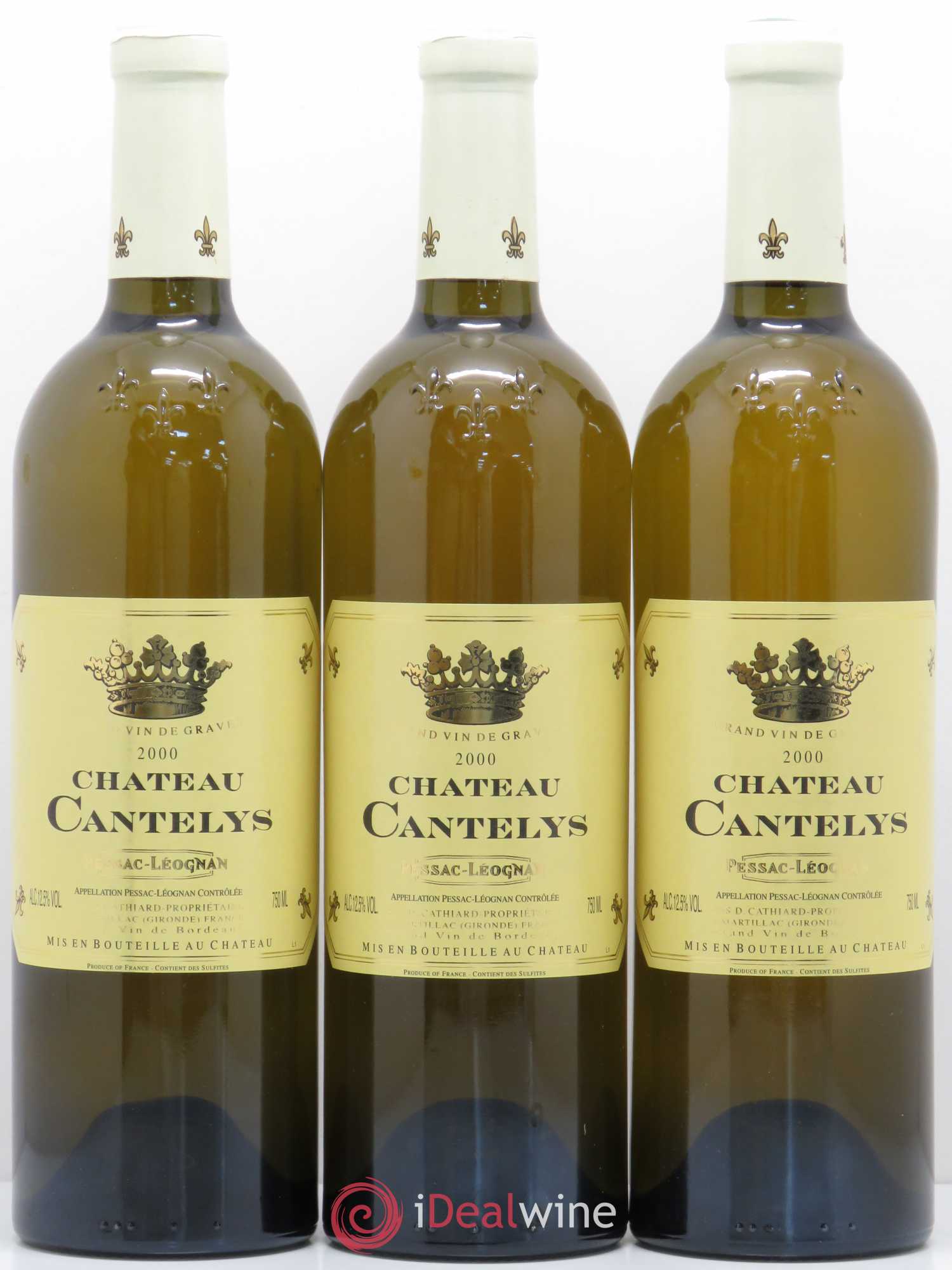 Château Cantelys (sans prix de réserve) 2000 - Lot de 12 bouteilles - 2