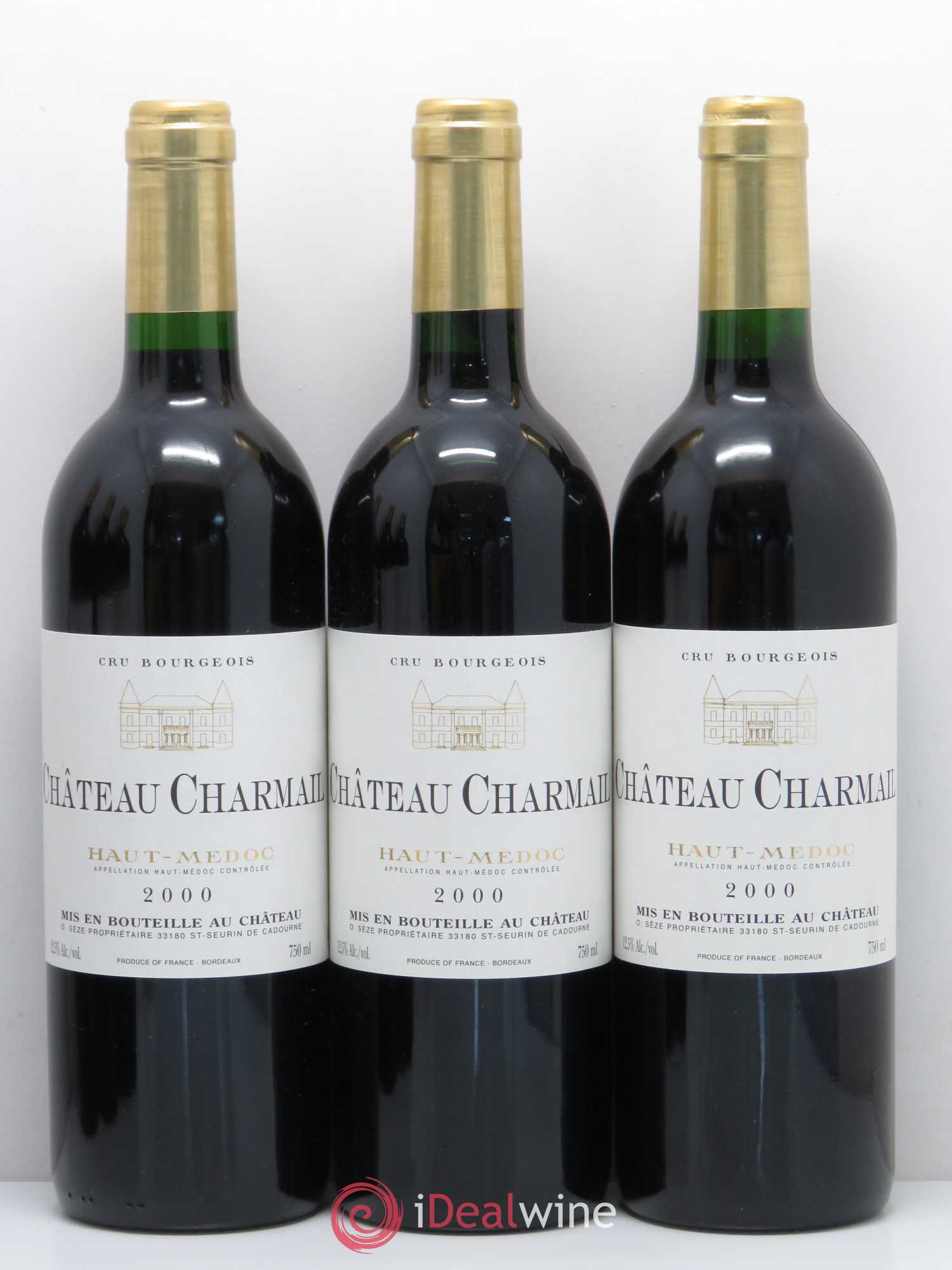 Château Charmail Cru Bourgeois (sans prix de réserve) 2000 - Lot de 6 bouteilles - 1