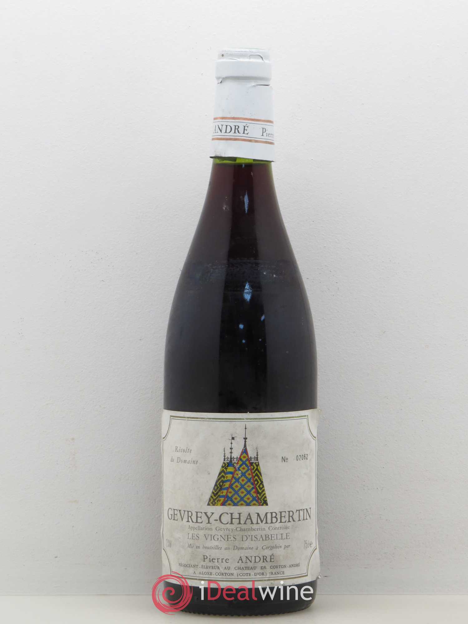 Gevrey-Chambertin Les Vignes d'Isabelle Pierre André (sans prix de réserve) - Posten von 1 Flasche - 0