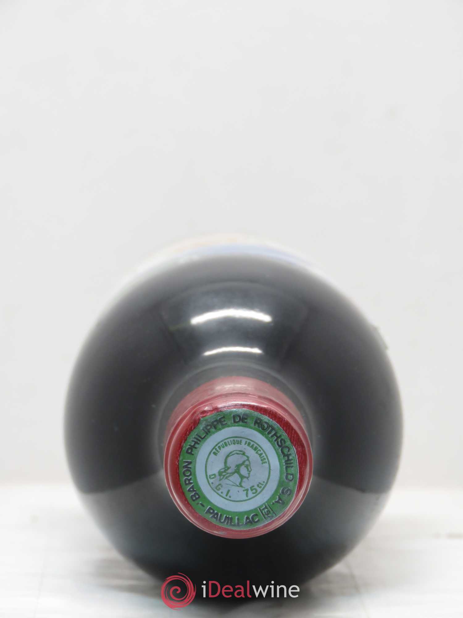 Château Mouton Rothschild 1er Grand Cru Classé 1982 - Lot de 1 bouteille - 1