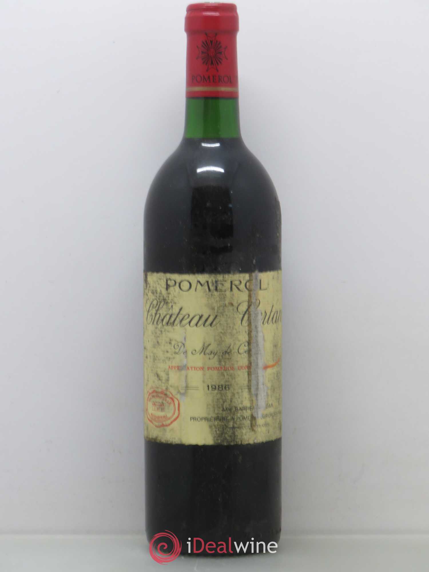 Château Certan de May (sans prix de réserve) 1986 - Lot de 1 bouteille - 0
