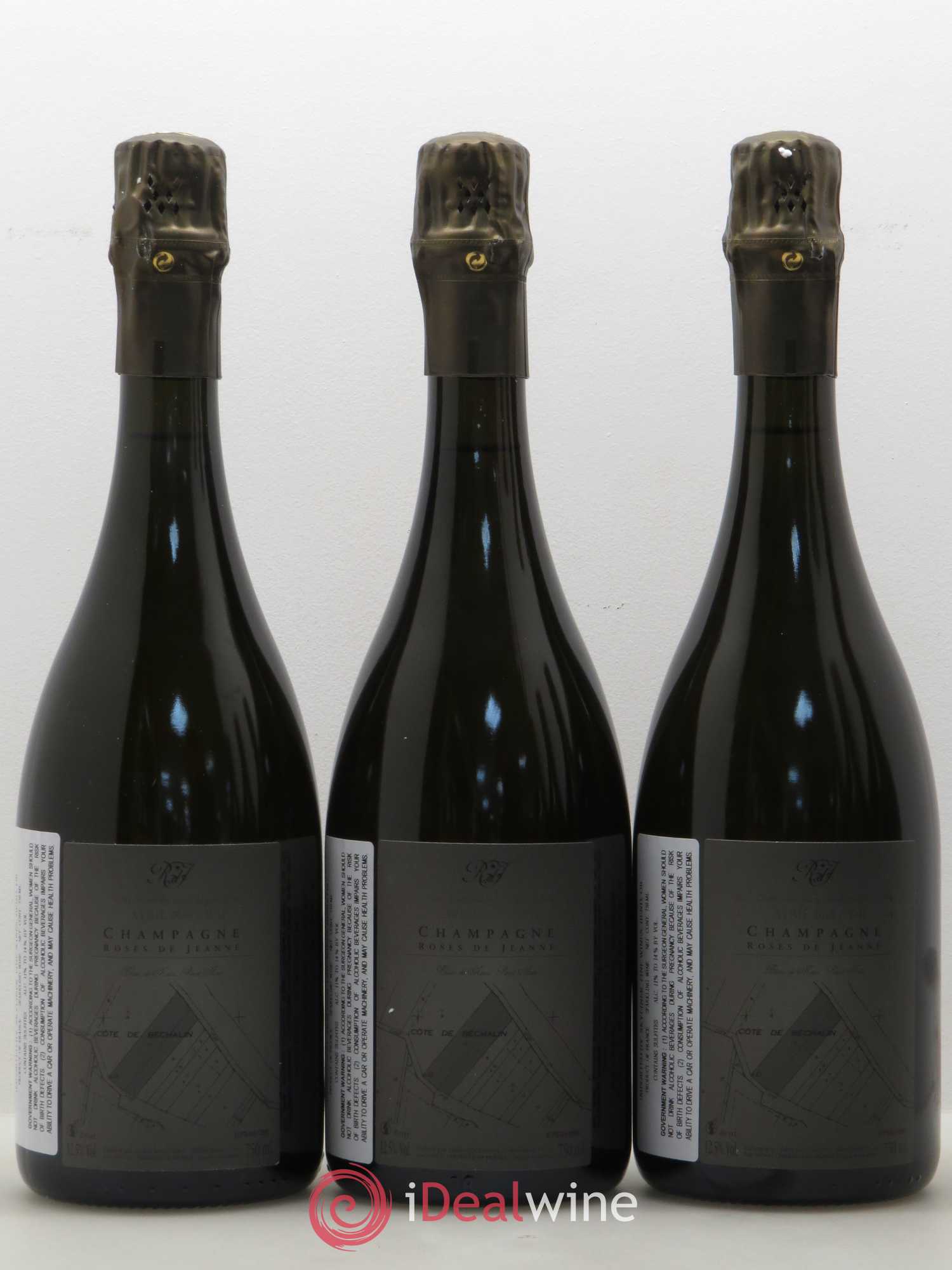 Roses de Jeanne Côte de Béchalin Blanc de Noirs Cédric Bouchard (sans prix de réserve) - Lot de 6 bouteilles - 2
