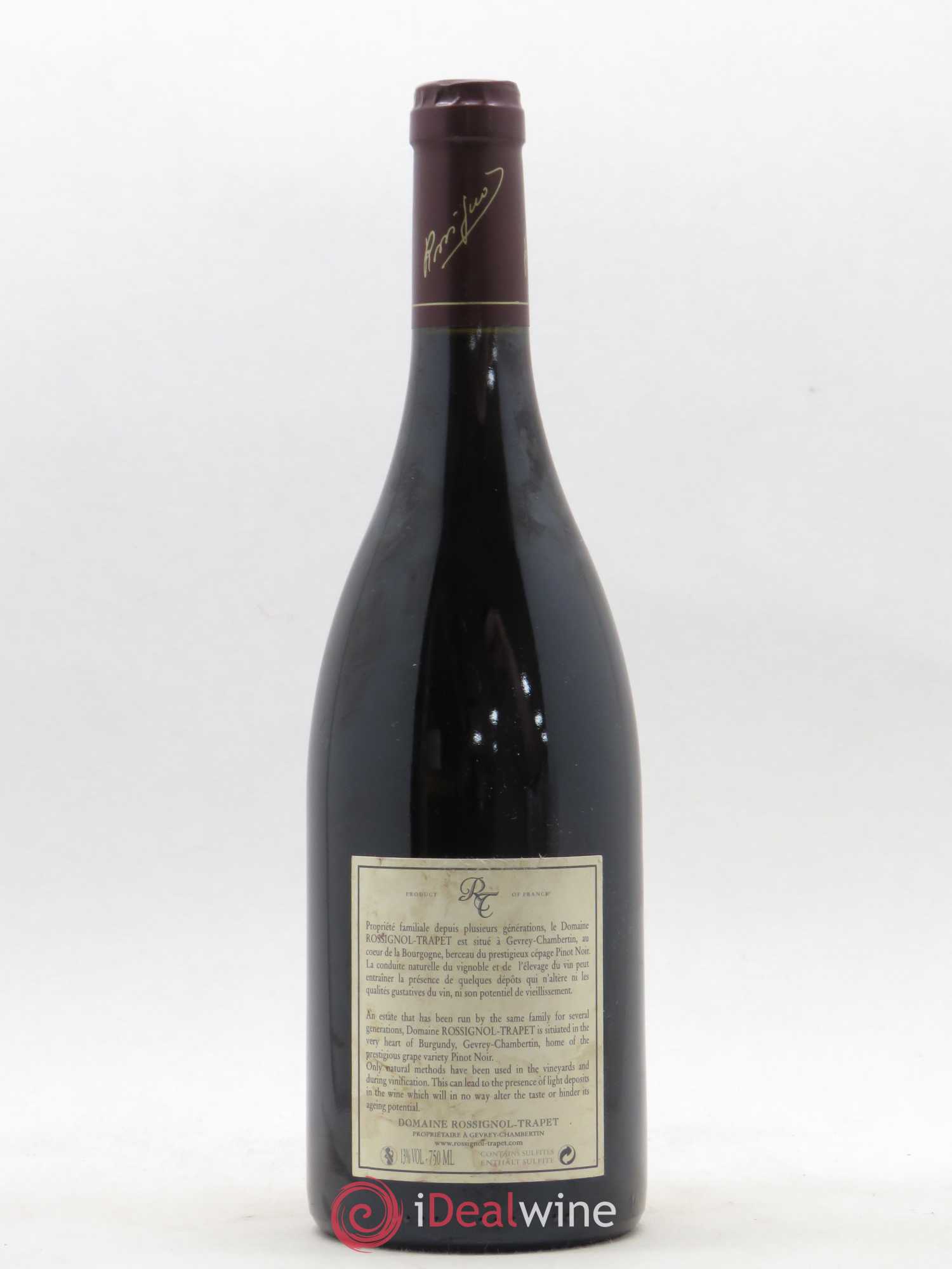 Chambertin Grand Cru Rossignol-Trapet (Domaine) (sans prix de réserve) 2006 - Lot de 1 bouteille - 1