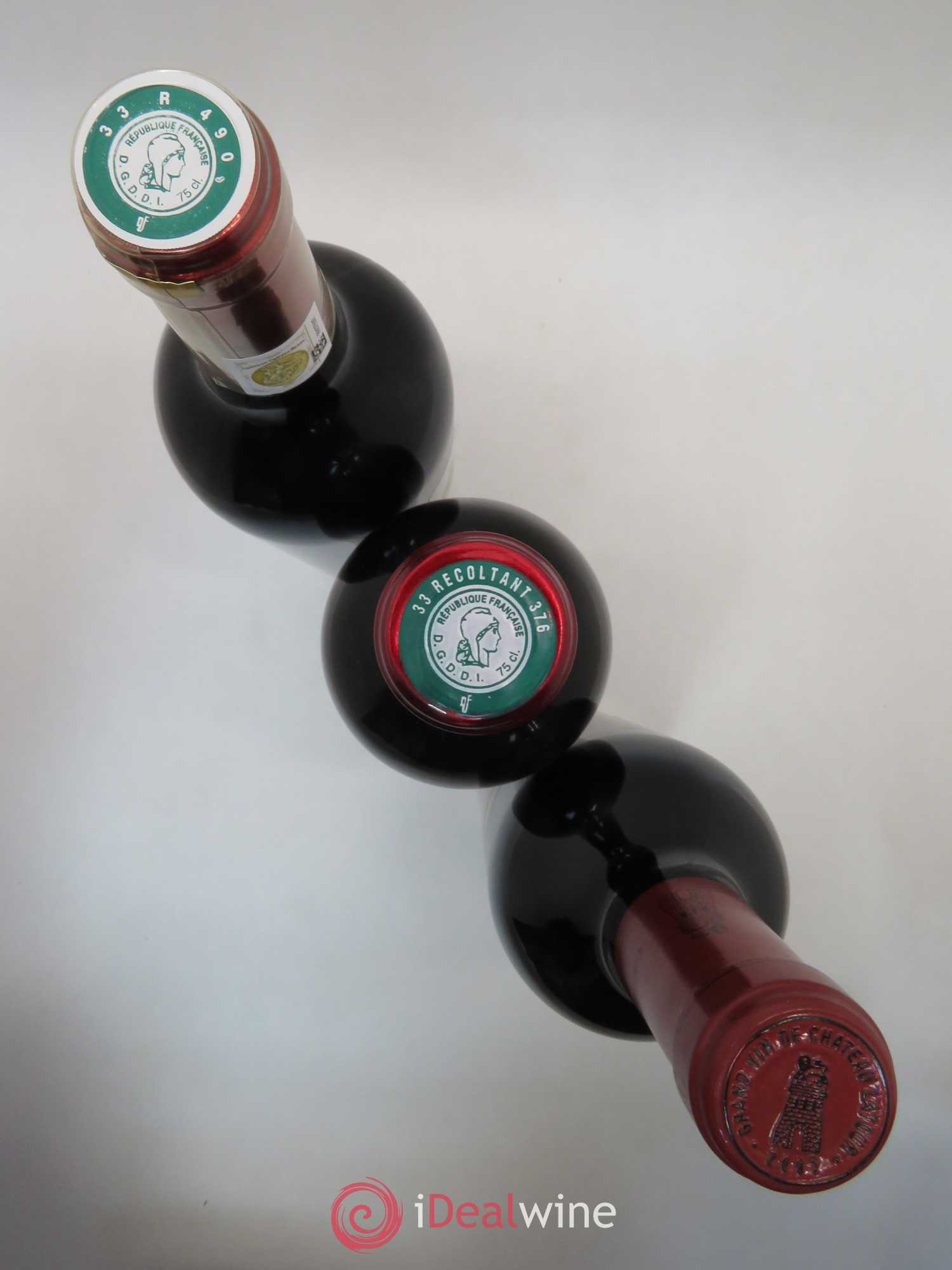 Caisse Duclot Prestige (Cheval Blanc - Ausone - Latour - Petrus - Haut Brion - La Mission Haut Brion - Margaux - Lafite Rothschild - Mouton Rothschild) 2002 - Posten von 1 Flasche - 4