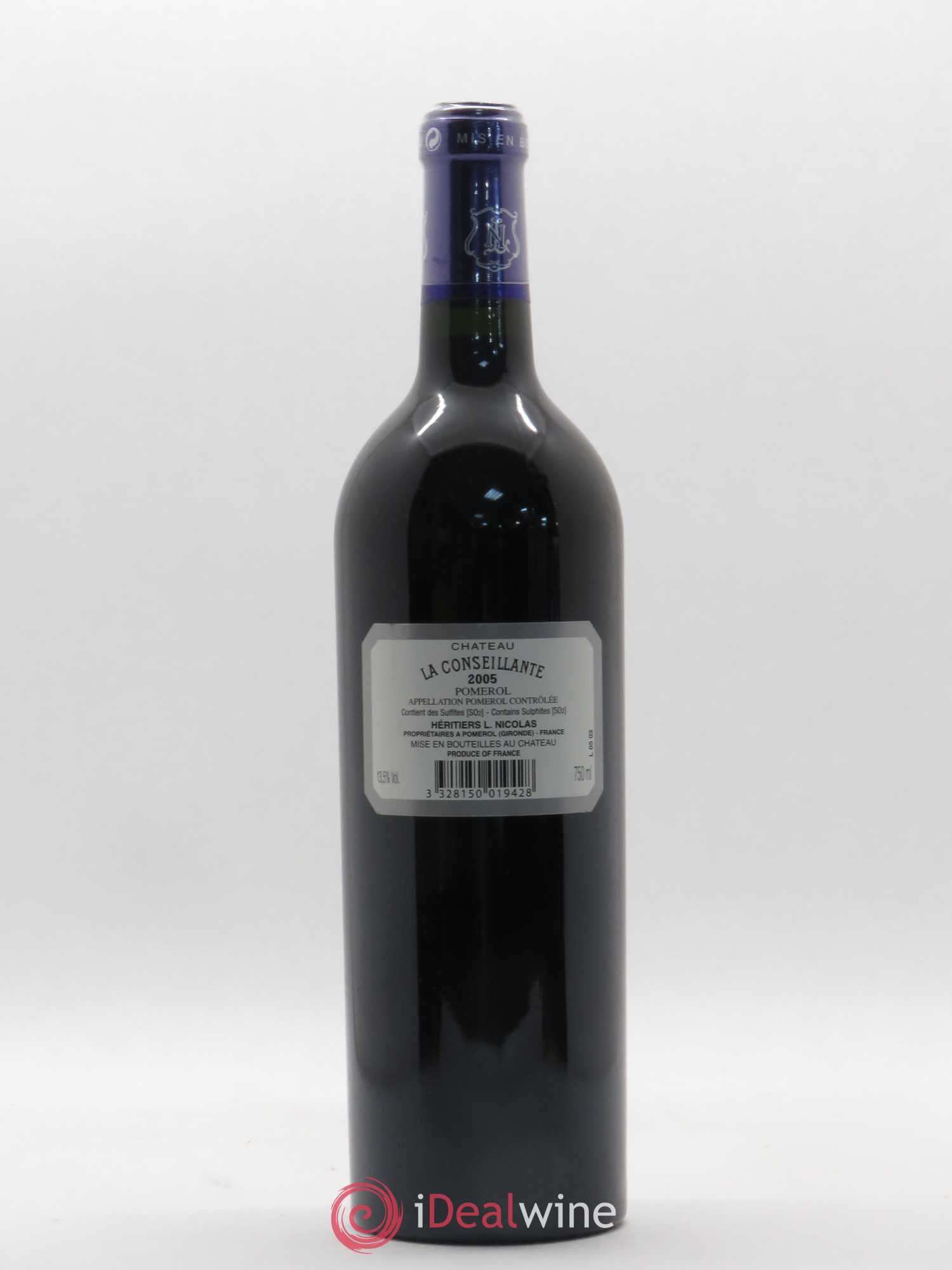 Château la Conseillante (sans prix de réserve) 2005 - Lot de 1 bouteille - 1