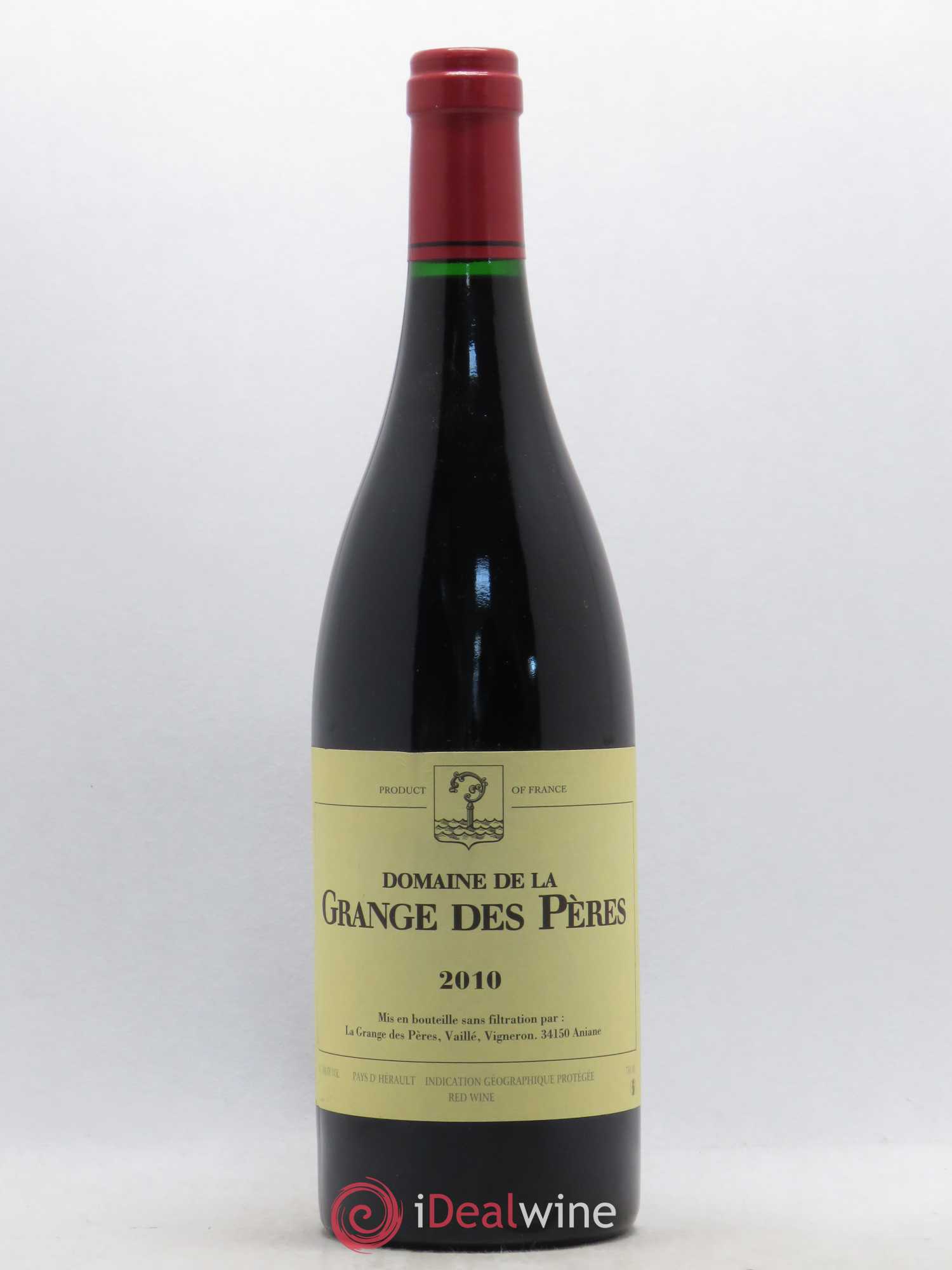Pays d'Hérault Grange des Pères Laurent Vaillé (sans prix de réserve) 2010 - Lot de 1 bouteille - 0