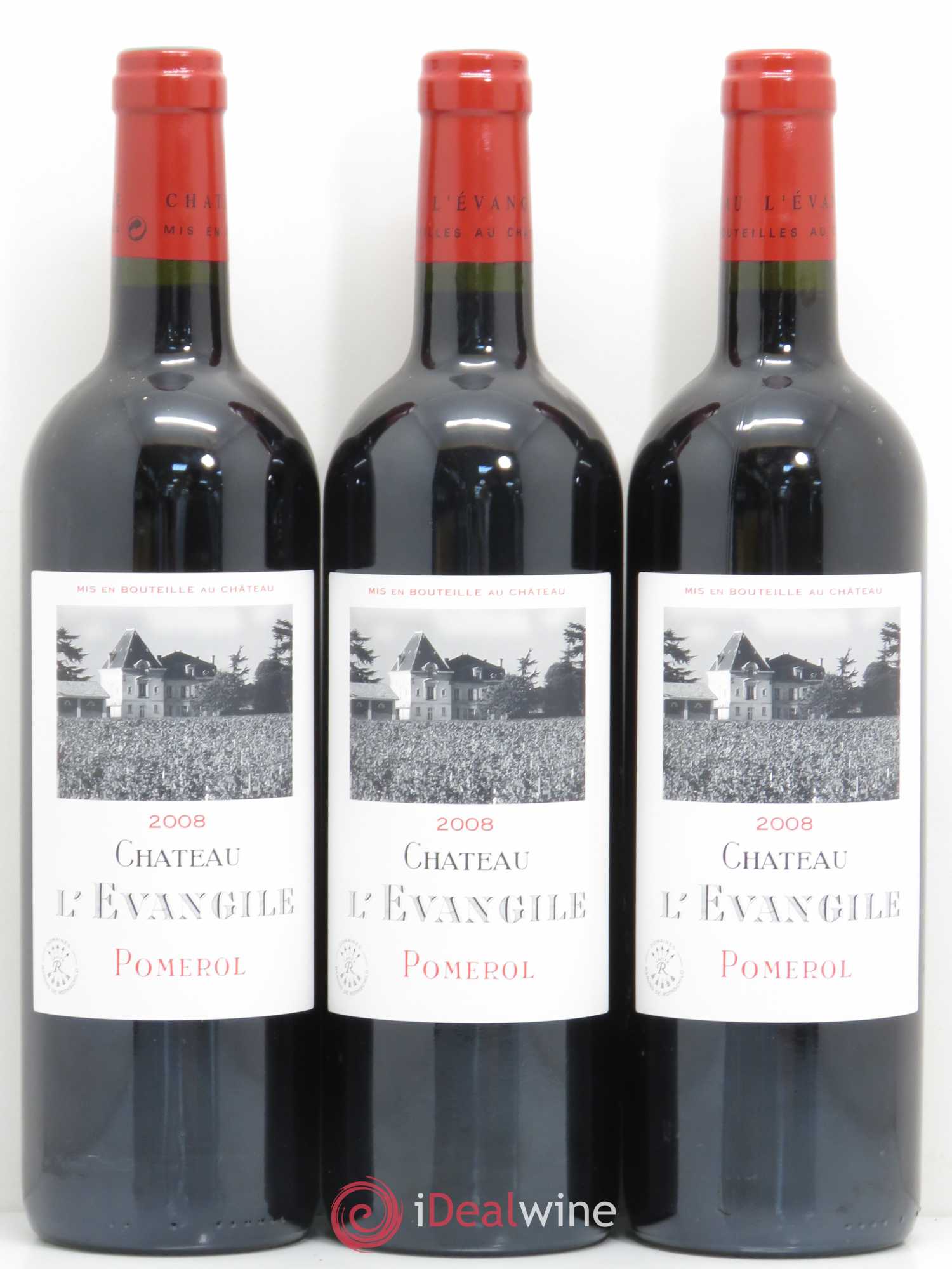 Château l' Évangile 2008 - Lot de 6 bouteilles - 2