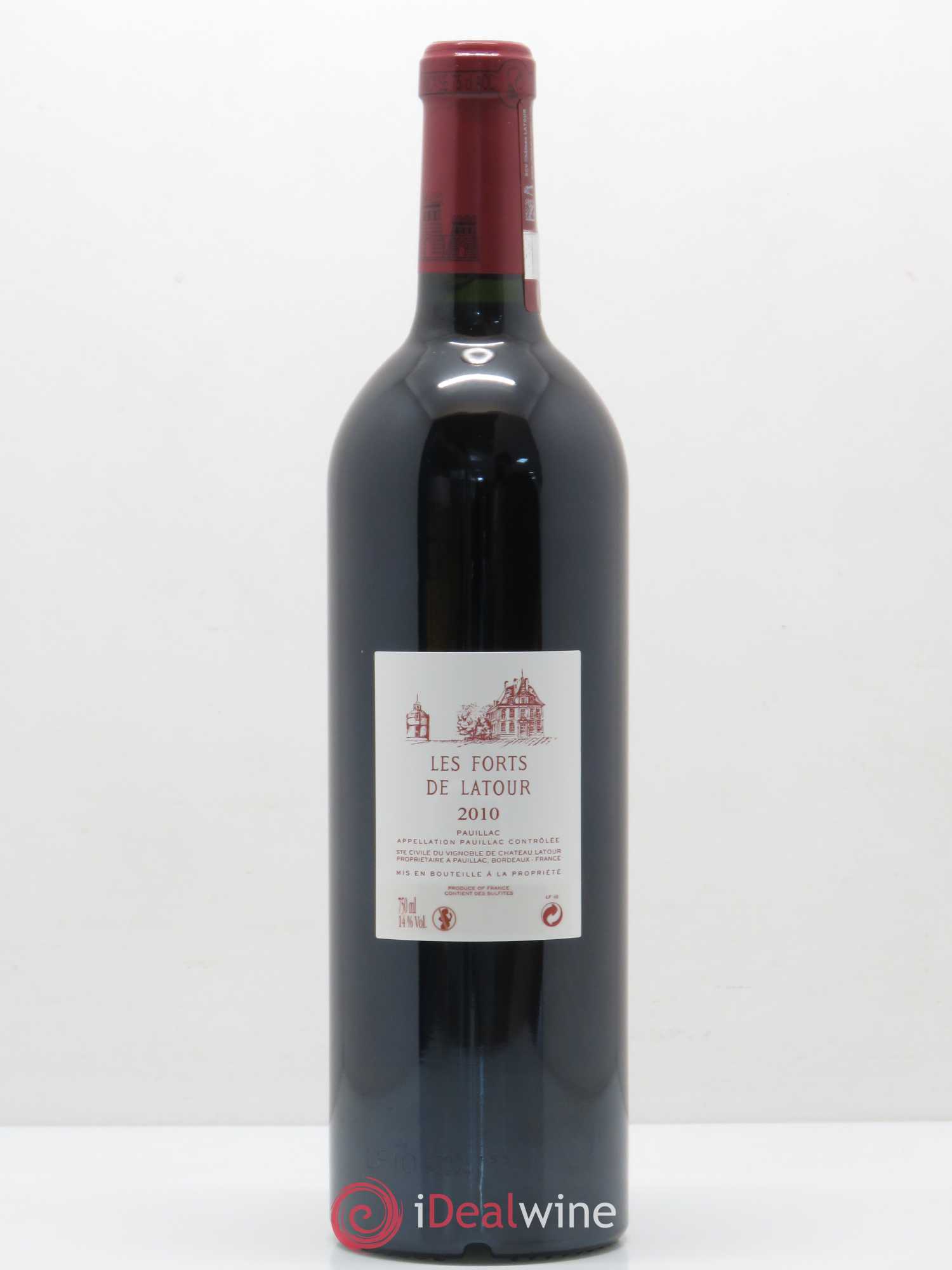 Les Forts de Latour Second Vin  (sans prix de réserve) 2010 - Lot de 1 bouteille - 1