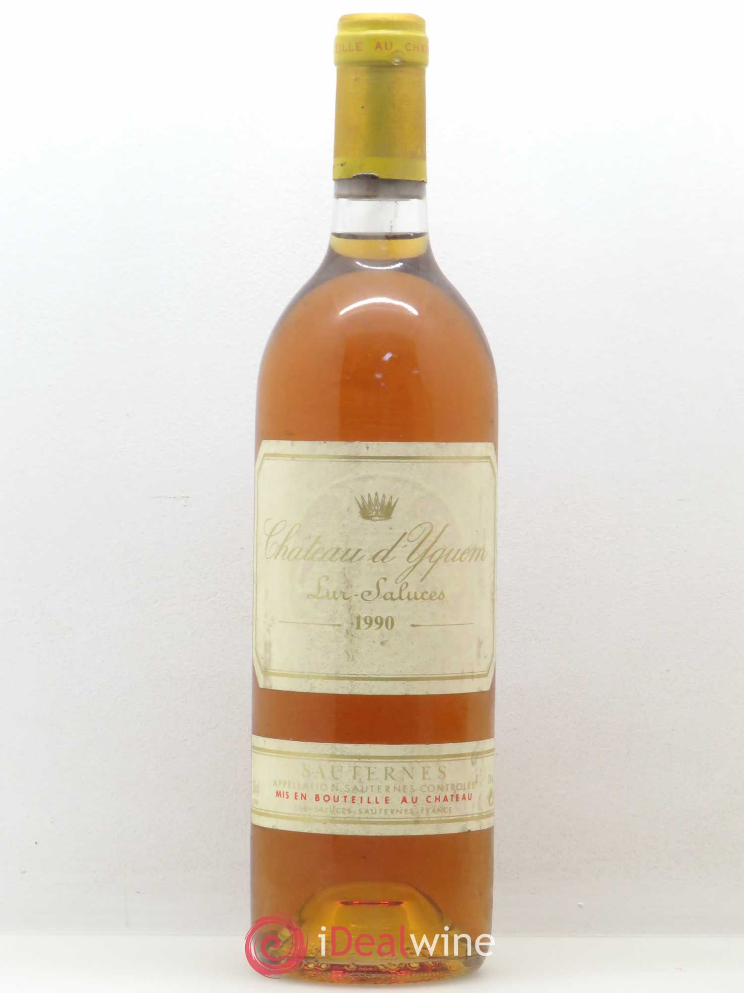 Château d' Yquem 1er Cru Classé Supérieur (senza prezzo di riserva) 1990 - Lotto di 1 bottiglia - 0