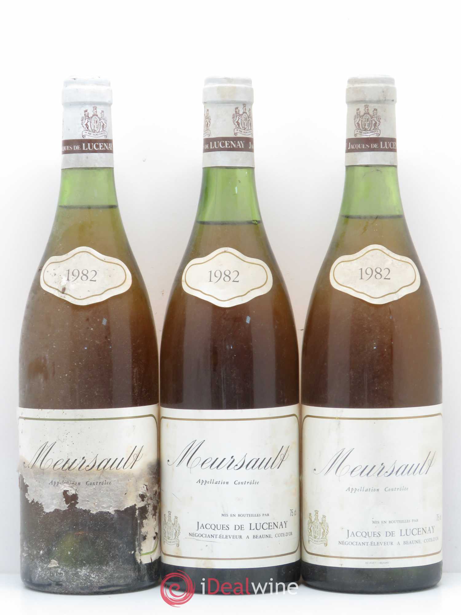 Meursault Lucenay (sans prix de réserve) 1982 - Posten von 3 Flaschen - 0