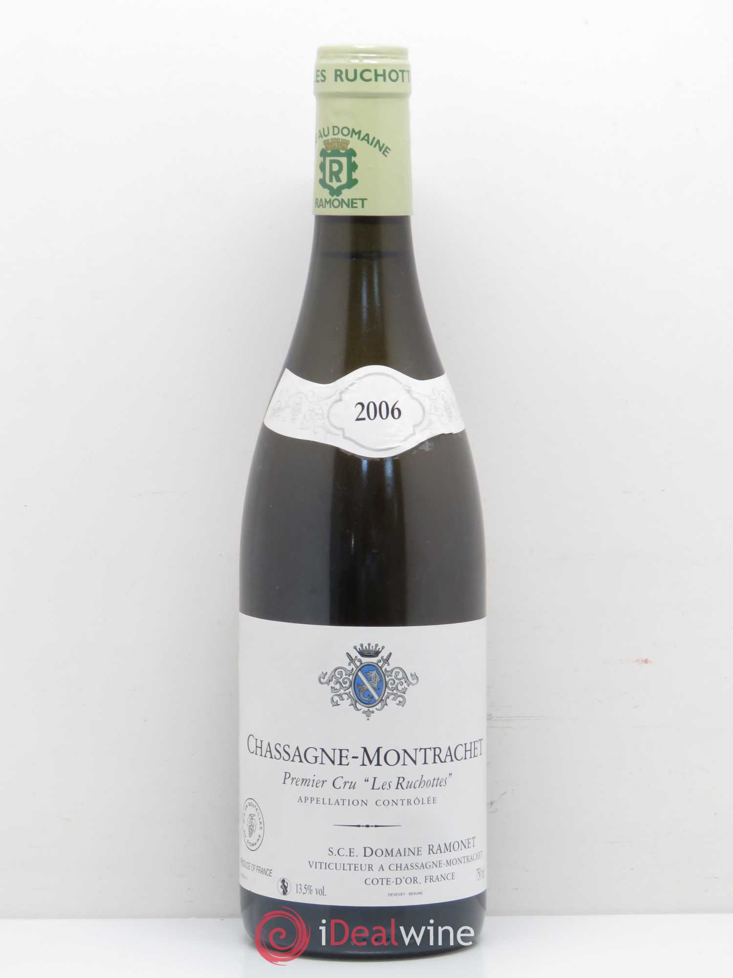 Chassagne-Montrachet 1er Cru Les Ruchottes Ramonet (Domaine) (sans prix de réserve) 2006 - Lot de 1 bouteille - 0