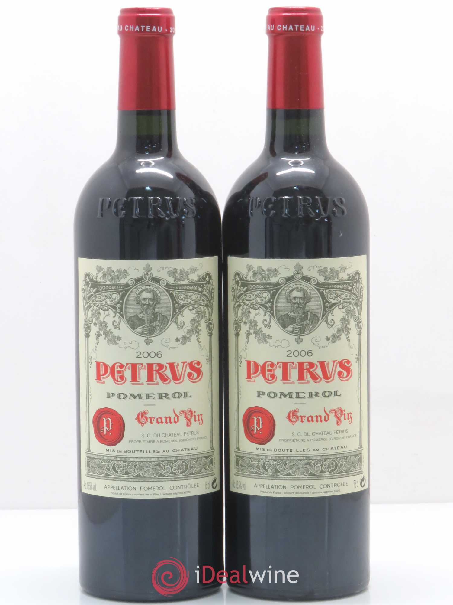Petrus 2006 - Lot de 2 bouteilles - 0
