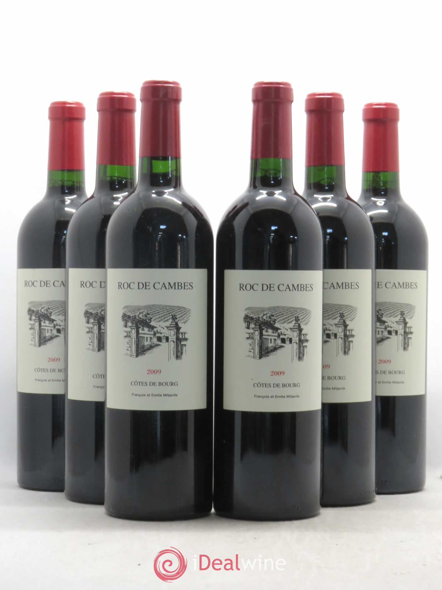 Roc de Cambes (ohne Mindestpreis) 2009 - Posten von 6 Flaschen - 0