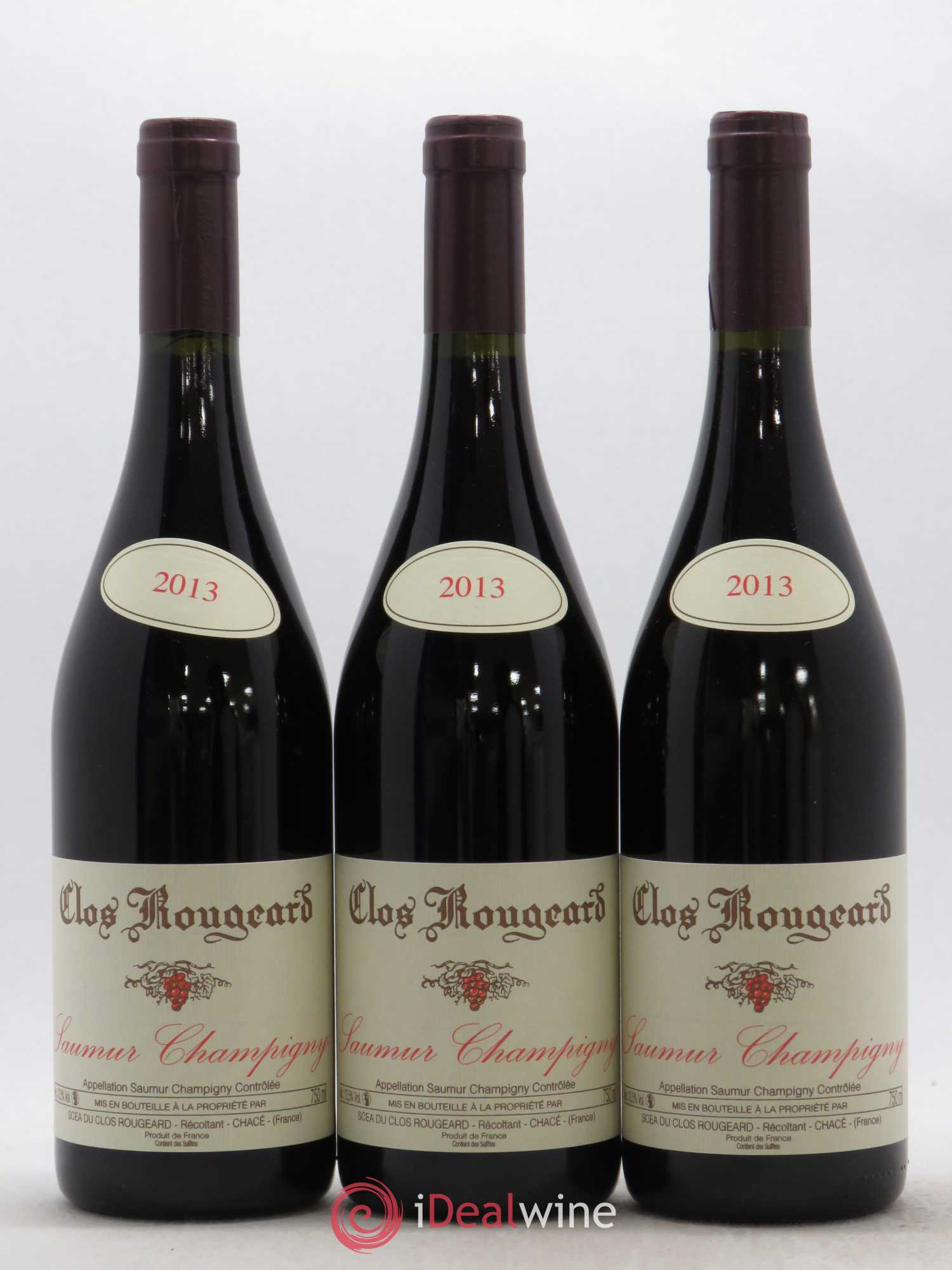 Saumur-Champigny Clos Rougeard (sans prix de réserve) 2013 - Lot de 3 bouteilles - 0