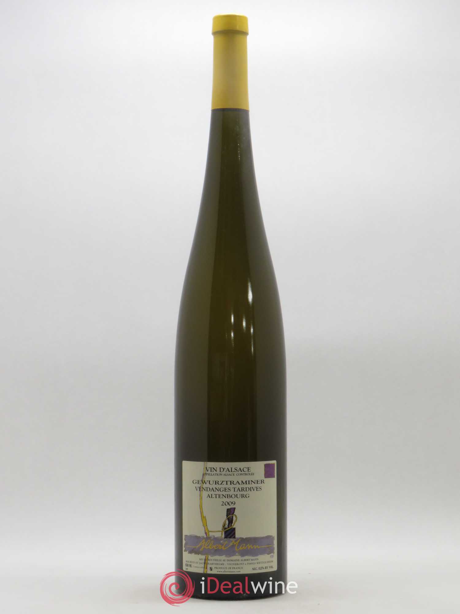 Alsace Gewurztraminer Vendanges Tardives Altenbourg Albert Mann (senza prezzo di riserva) 2009 - Lotto di 1 magnum - 0