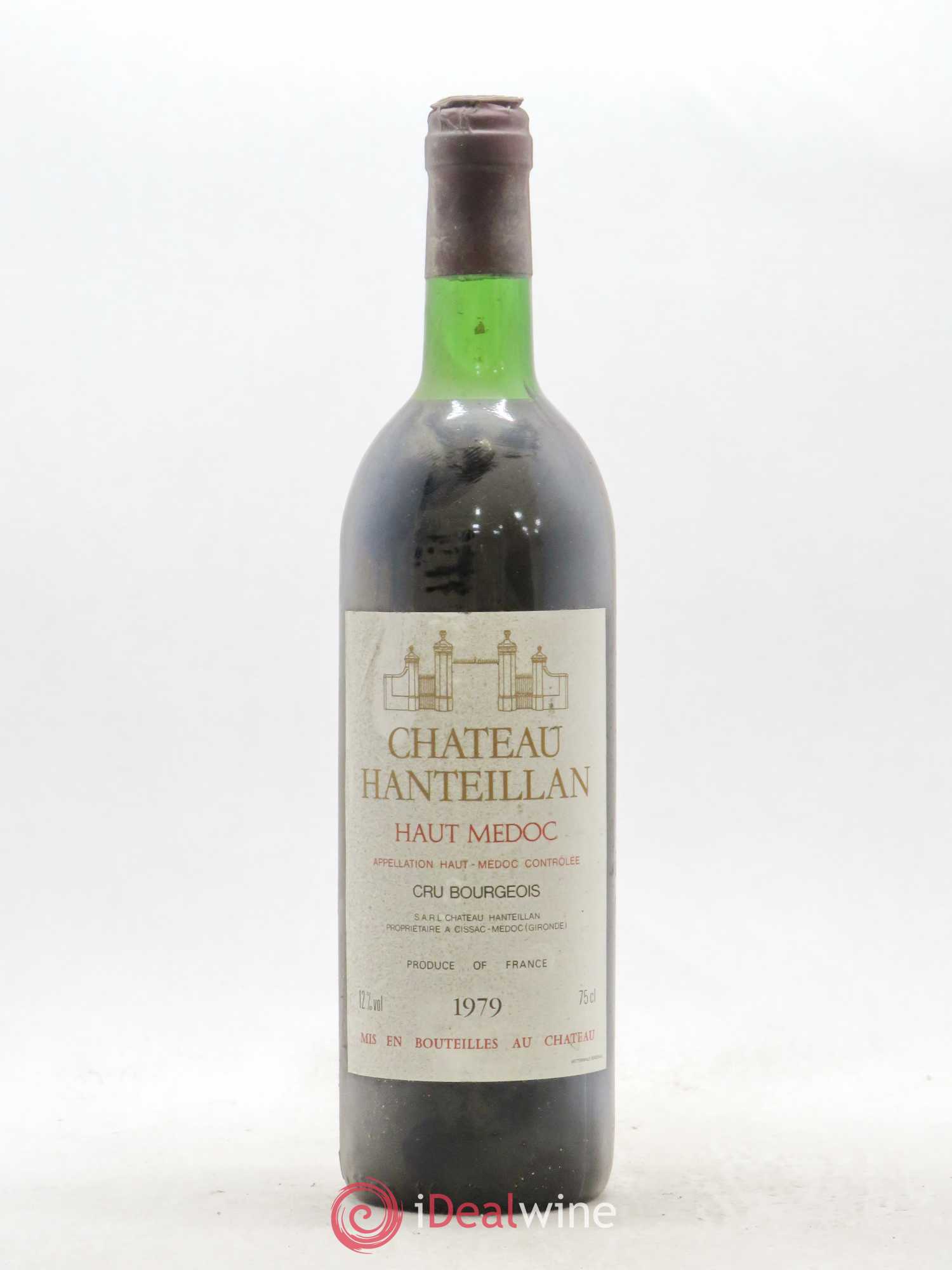 Château Hanteillan Cru Bourgeois (sans prix de réserve) 1979 - Lot de 1 bouteille - 0