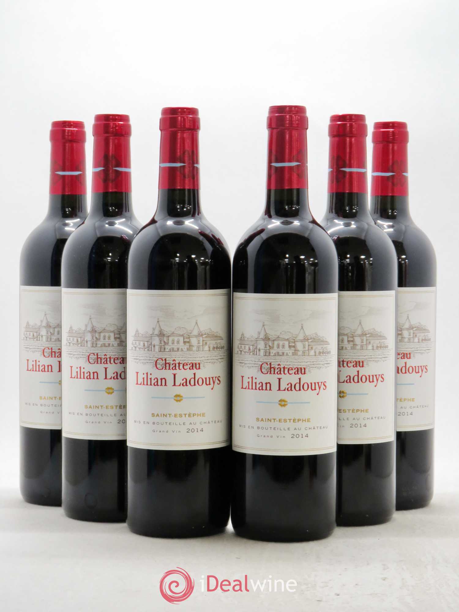 Château Lilian Ladouys Cru Bourgeois (sans prix de réserve) 2014 - Lot de 6 bouteilles - 0