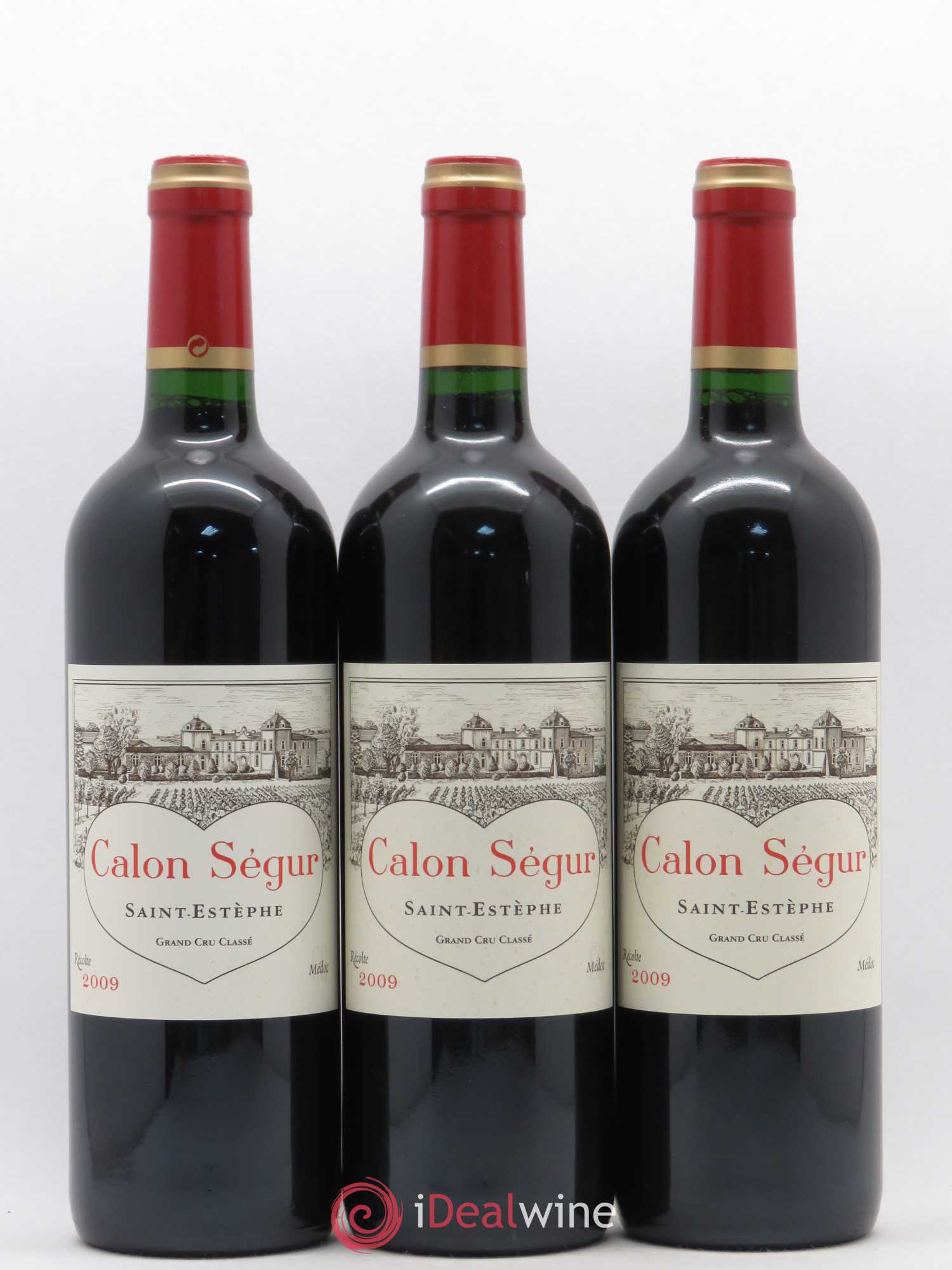 Château Calon Ségur 3ème Grand Cru Classé (sans prix de réserve) 2009 - Lot de 3 bouteilles - 0