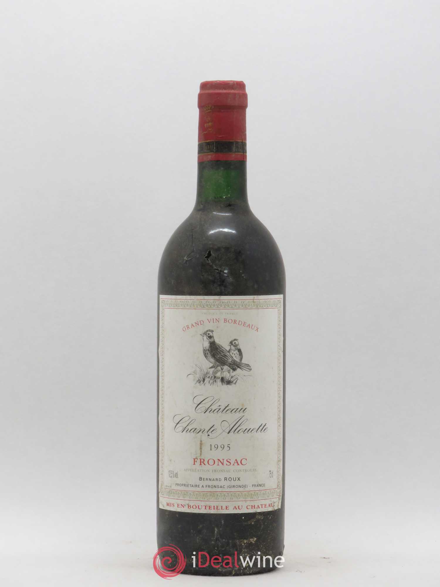 Saint-Émilion Grand Cru Château Chante Alouette (sans prix de réserve) 1995 - Posten von 1 Flasche - 0