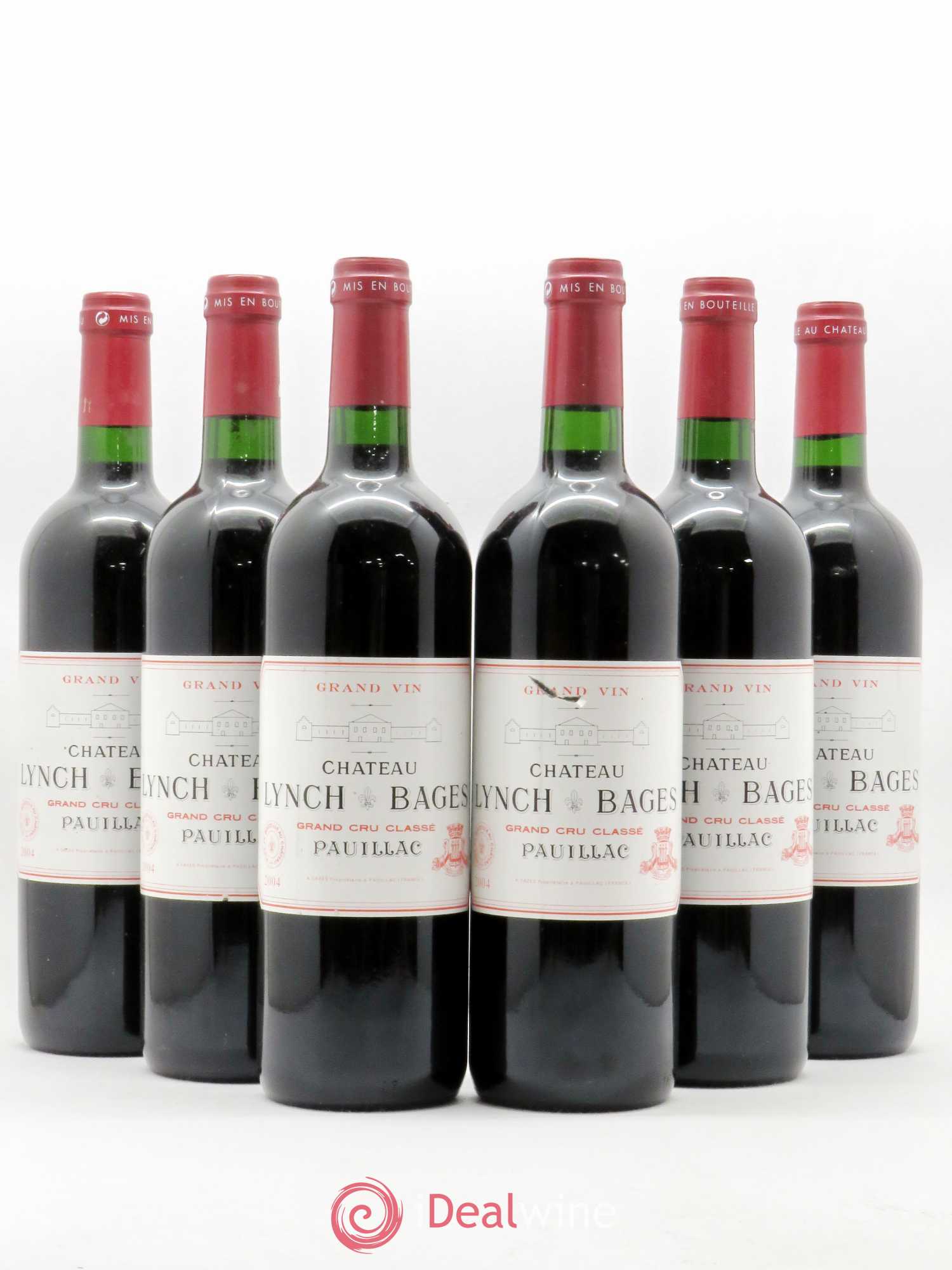 Château Lynch Bages 5ème Grand Cru Classé (sans prix de réserve) 2004 - Lot de 6 bouteilles - 0