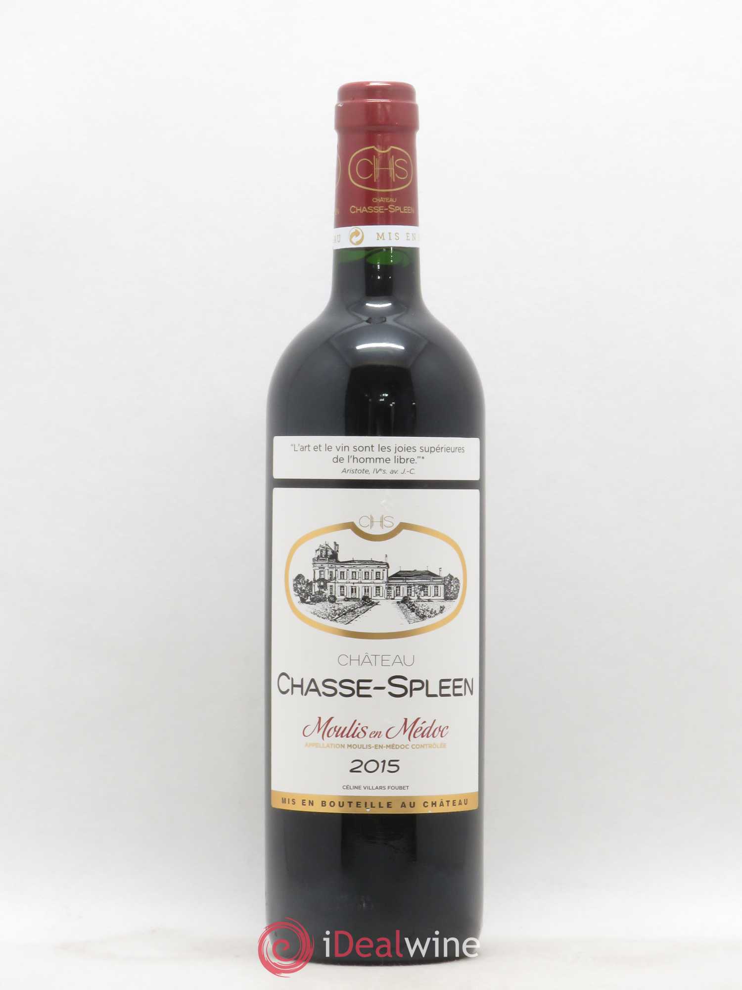 Château Chasse Spleen (sans prix de réserve) 2015 - Lot de 1 bouteille - 0